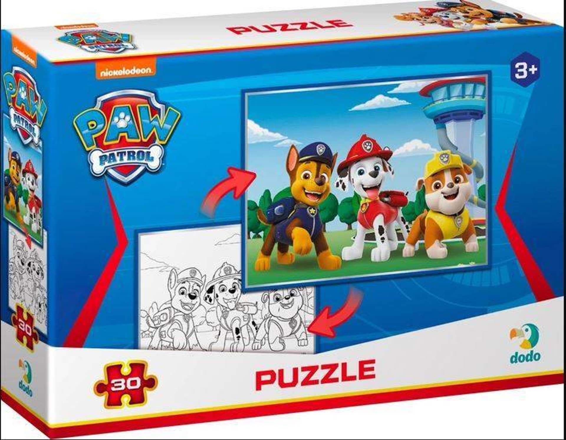 

Puzzle 2in1 Paw Patrol 30 el. 200160