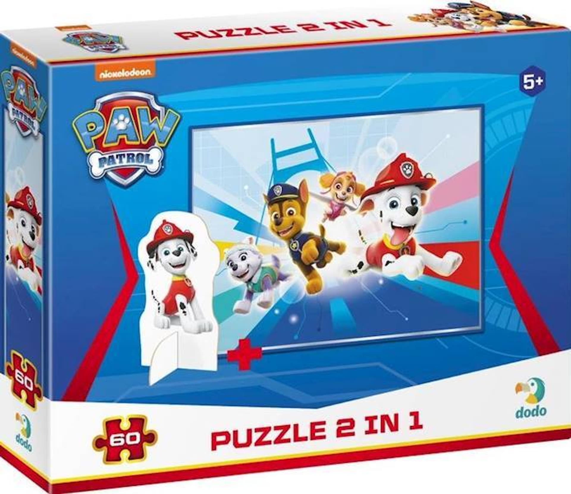 

Puzzle Paw Patrol 60 el. z figurkami 200165
