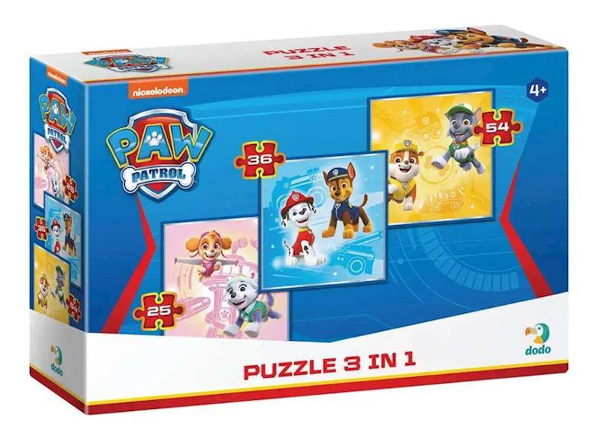 

Puzzle 3 in 1 Paw Patrol 200154