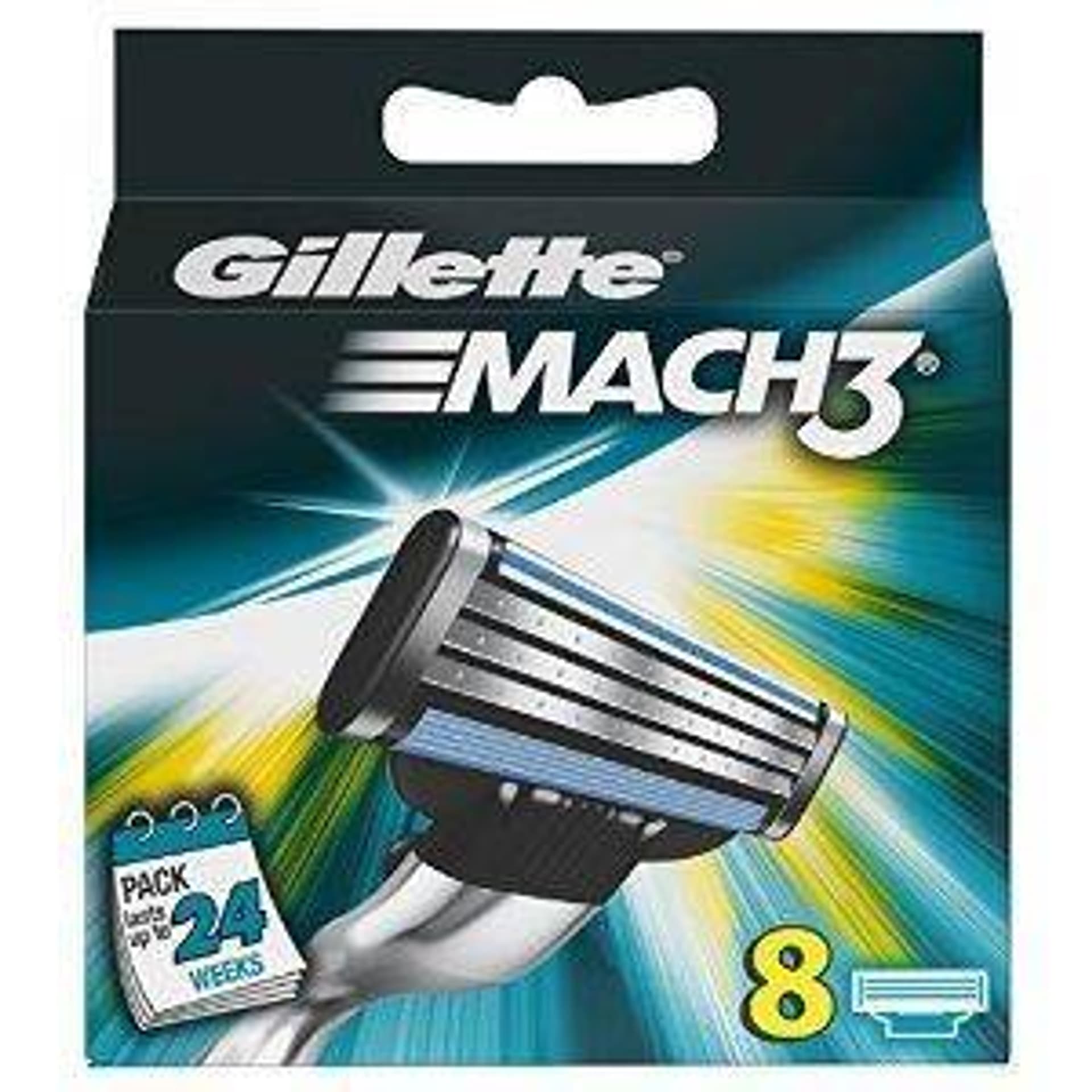 

Gillette Mach 3 Ostrza 8 szt.