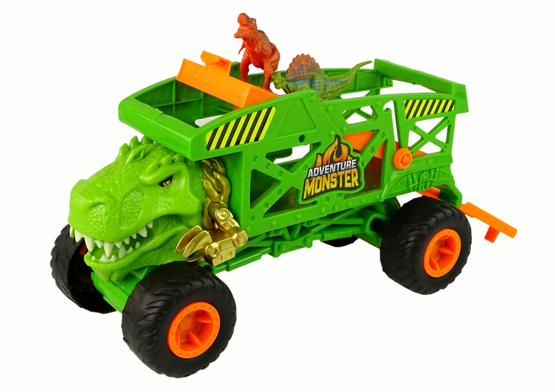 

Auto Transporter Dinozaur Zielony Zestaw