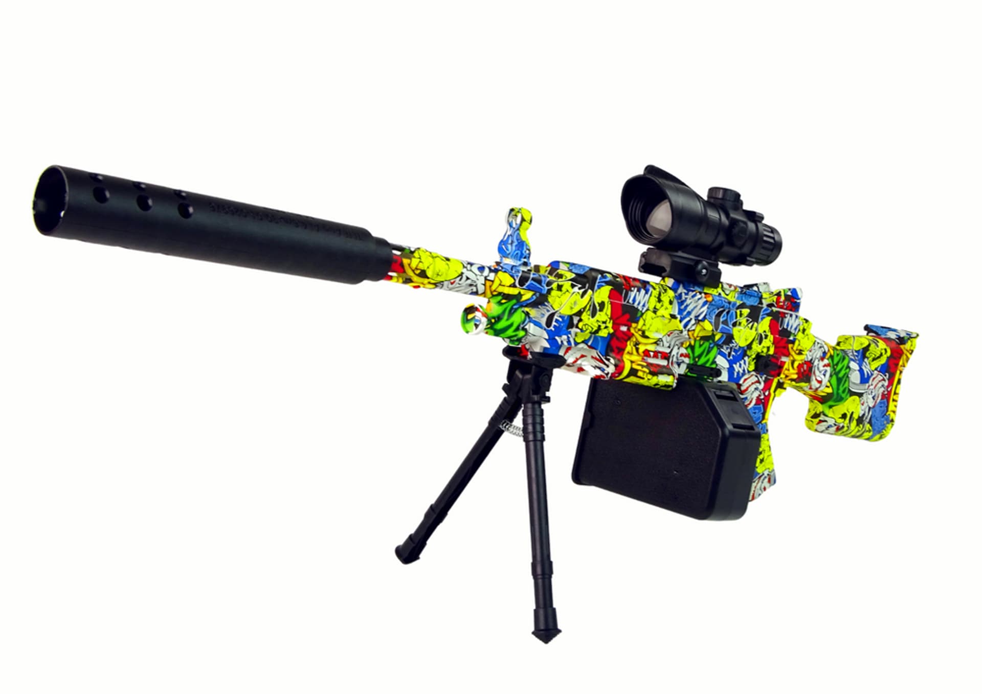 

Karabin Graffiti Pistolet Kulki Wodne Żelowe AMT