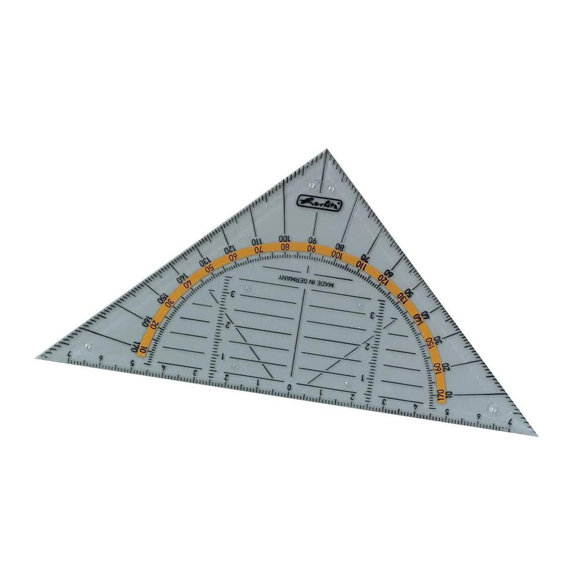 

Ekierka plastikowa z kątomierzem 16cm 8700304 HERLITZ
