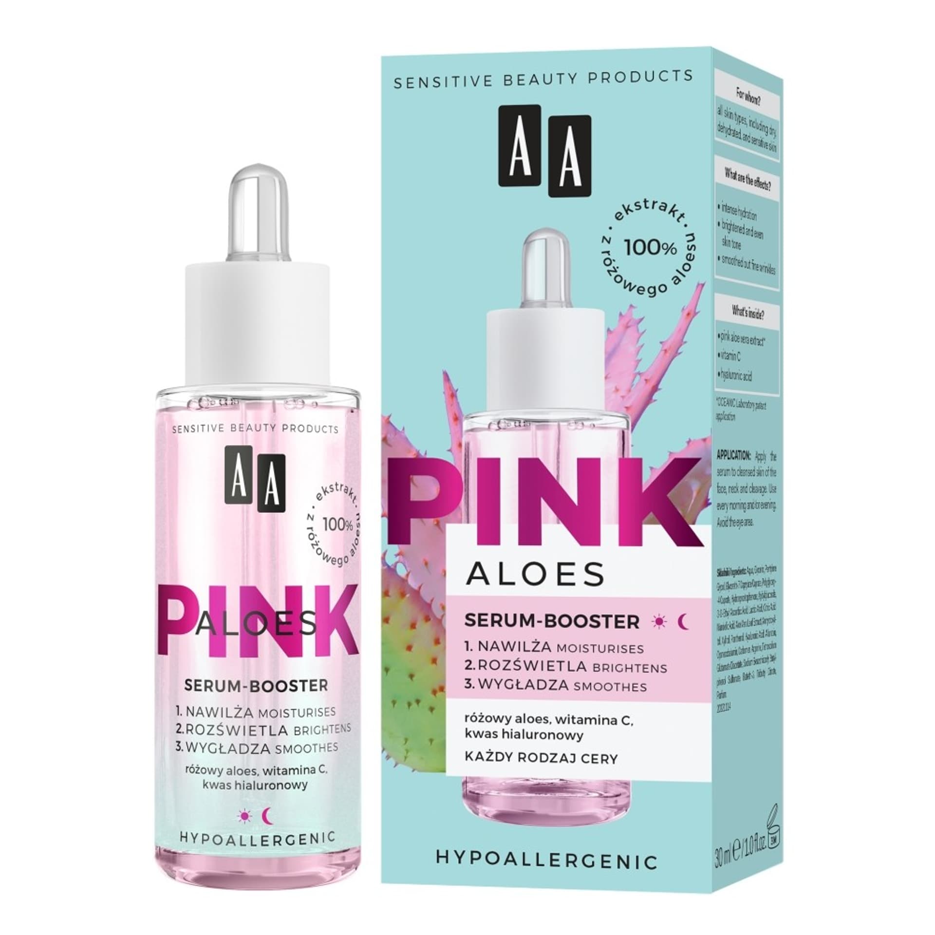 

AA Aloes Pink serum do twarzy 30ml