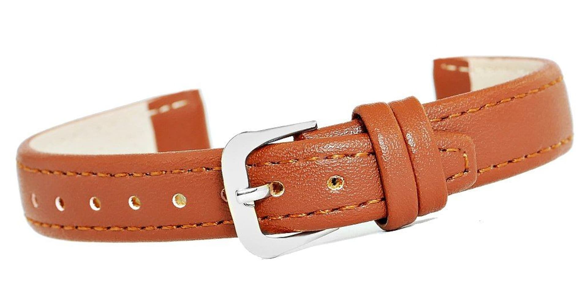 

Pasek do zegarka CLASSIC - skóra 14 mm 4999-14XXL-2S Brązowy