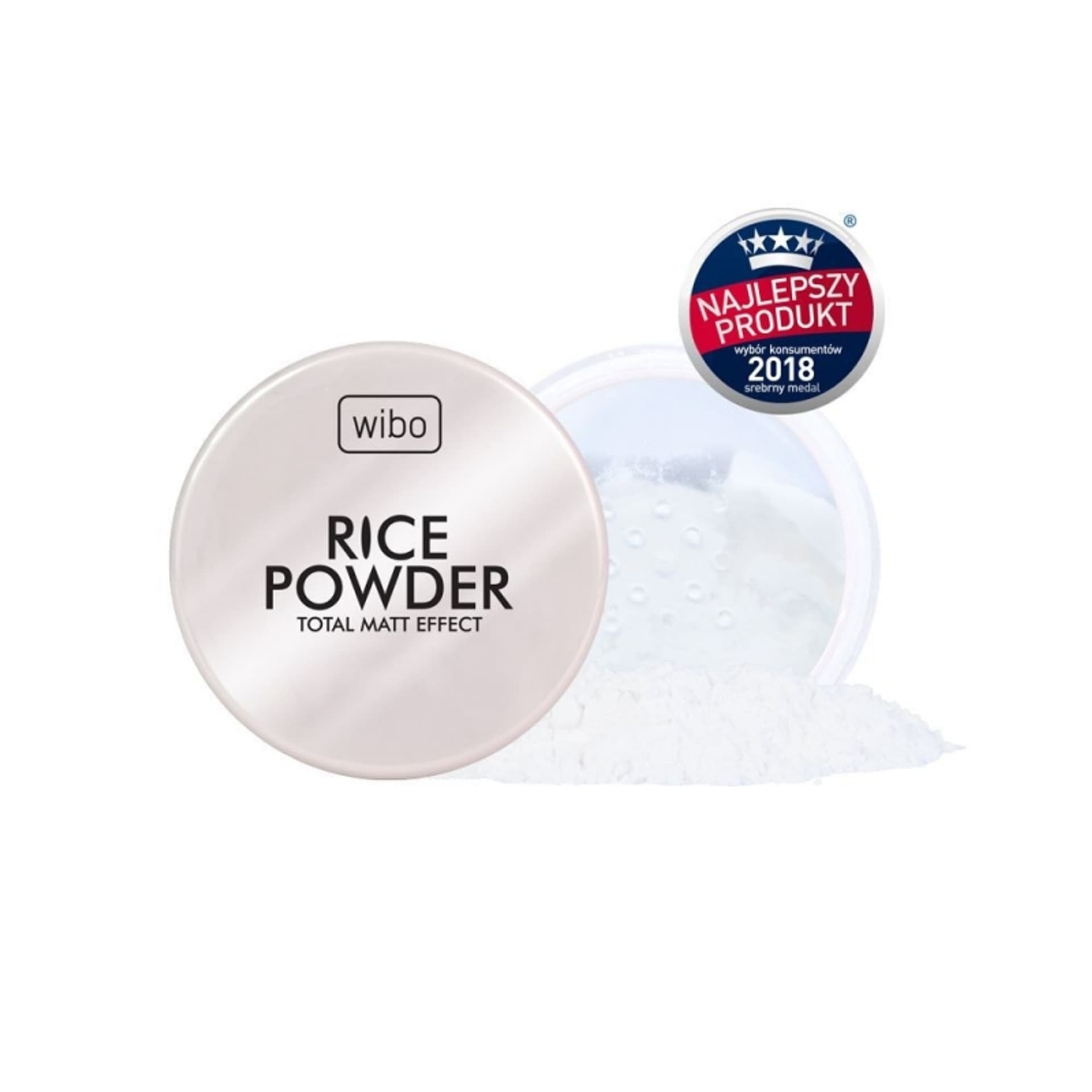 

WIBO Rice Powder Total Matt Effect sypki puder utrwalający 5,5g