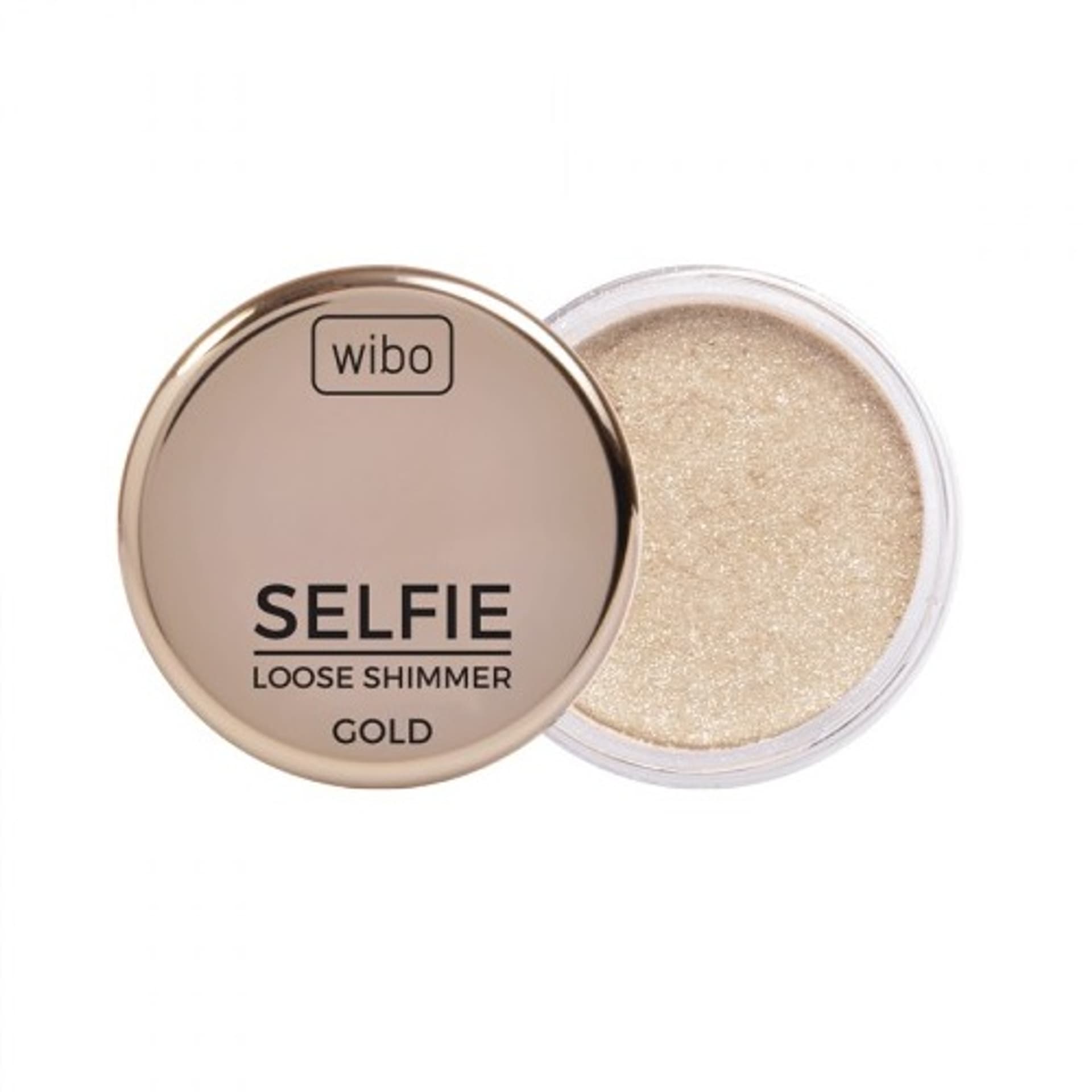 

WIBO Selfie Loose Shimmer rozświetlacz do twarzy Gold 2g