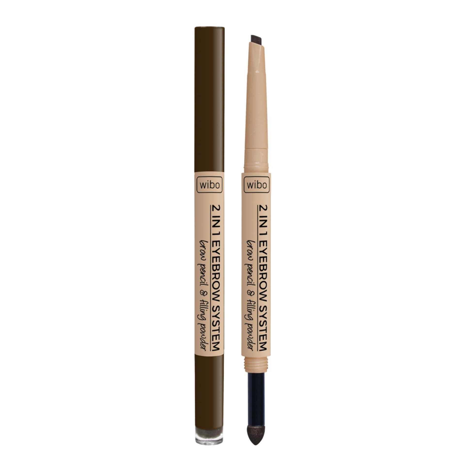 

WIBO 2 In 1 Eyebrow System kredka do brwi nr 3 2g