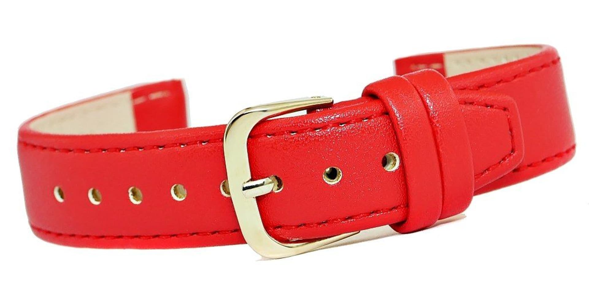 

Pasek do zegarka CLASSIC - skóra 18 mm 4999-18XXL-4Z Czerwony