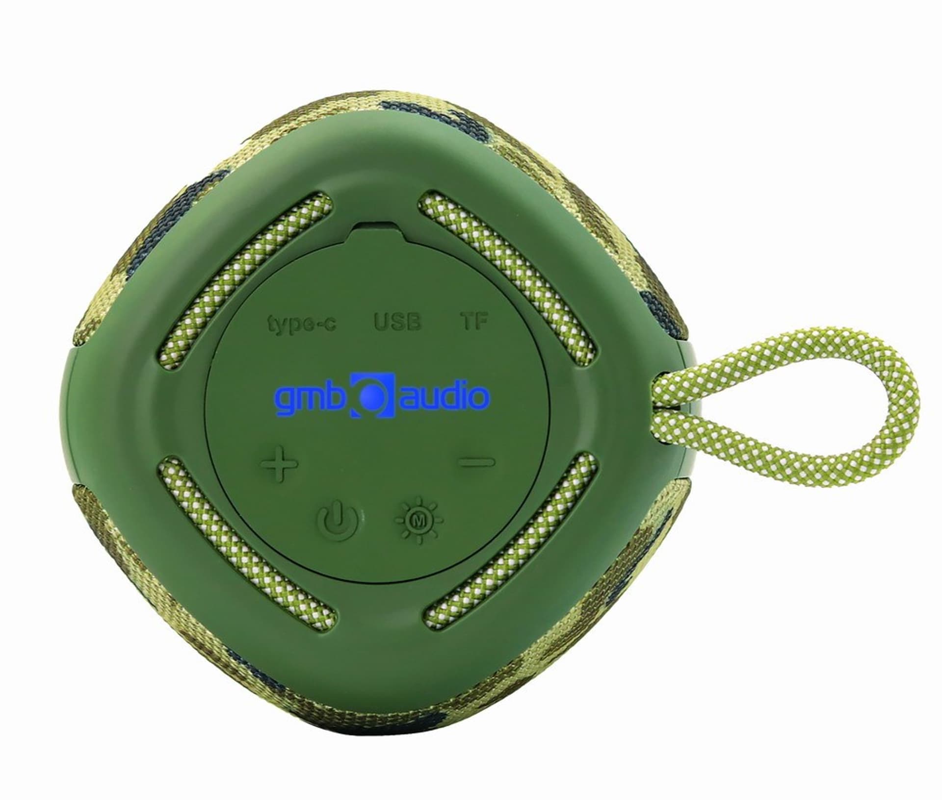 

GEMBIRD PRZENOŚNY GŁOŚNIK BLUETOOTH LED SPK-BT-LED-03-CM RMS 2X 5W, WBUDOWANY MIKROFON, KOLOR KHAKI (MORO), USB, AUX, MICROSD, Moro)/usb/aux/micros