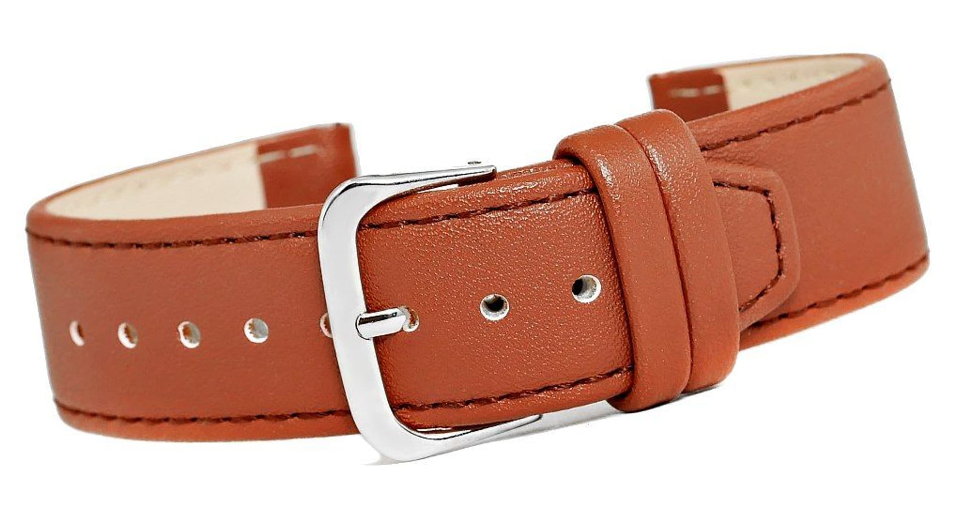 

Pasek do zegarka CLASSIC - skóra 22 mm 4999-22XXL-2S Brązowy