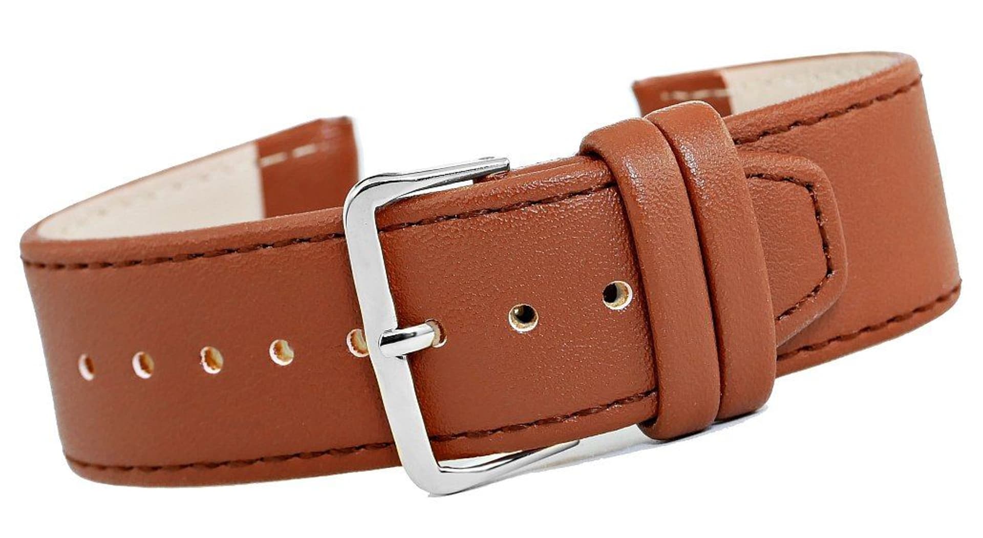 

Pasek do zegarka CLASSIC - skóra 24 mm 4999-24XXL-2S Brązowy