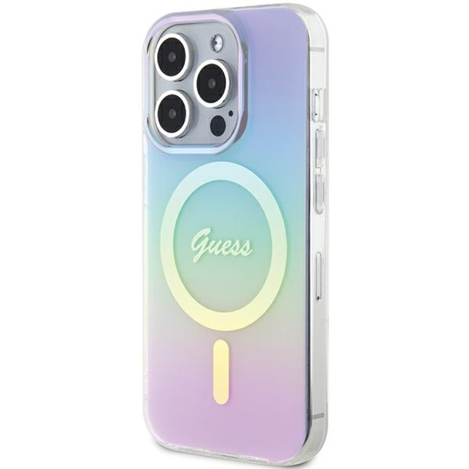 

Guess GUHMP15LHITSU iPhone 15 Pro 6.1" fioletowy/purple hardcase IML Iridescent MagSafe