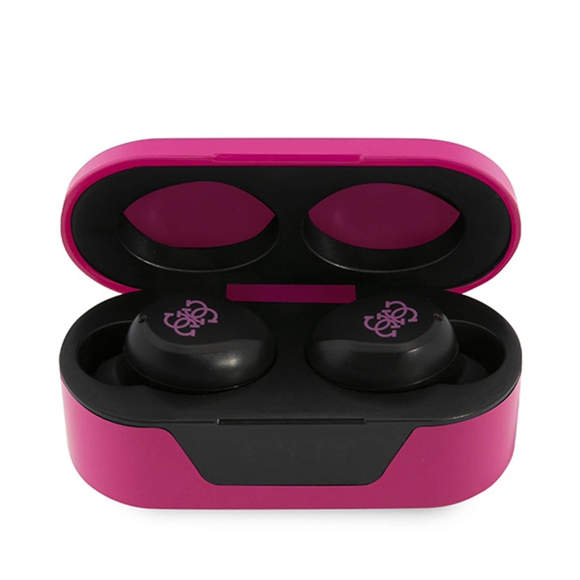 

Guess słuchawki Bluetooth GUTWST31EM TWS + stacja dokująca magenta