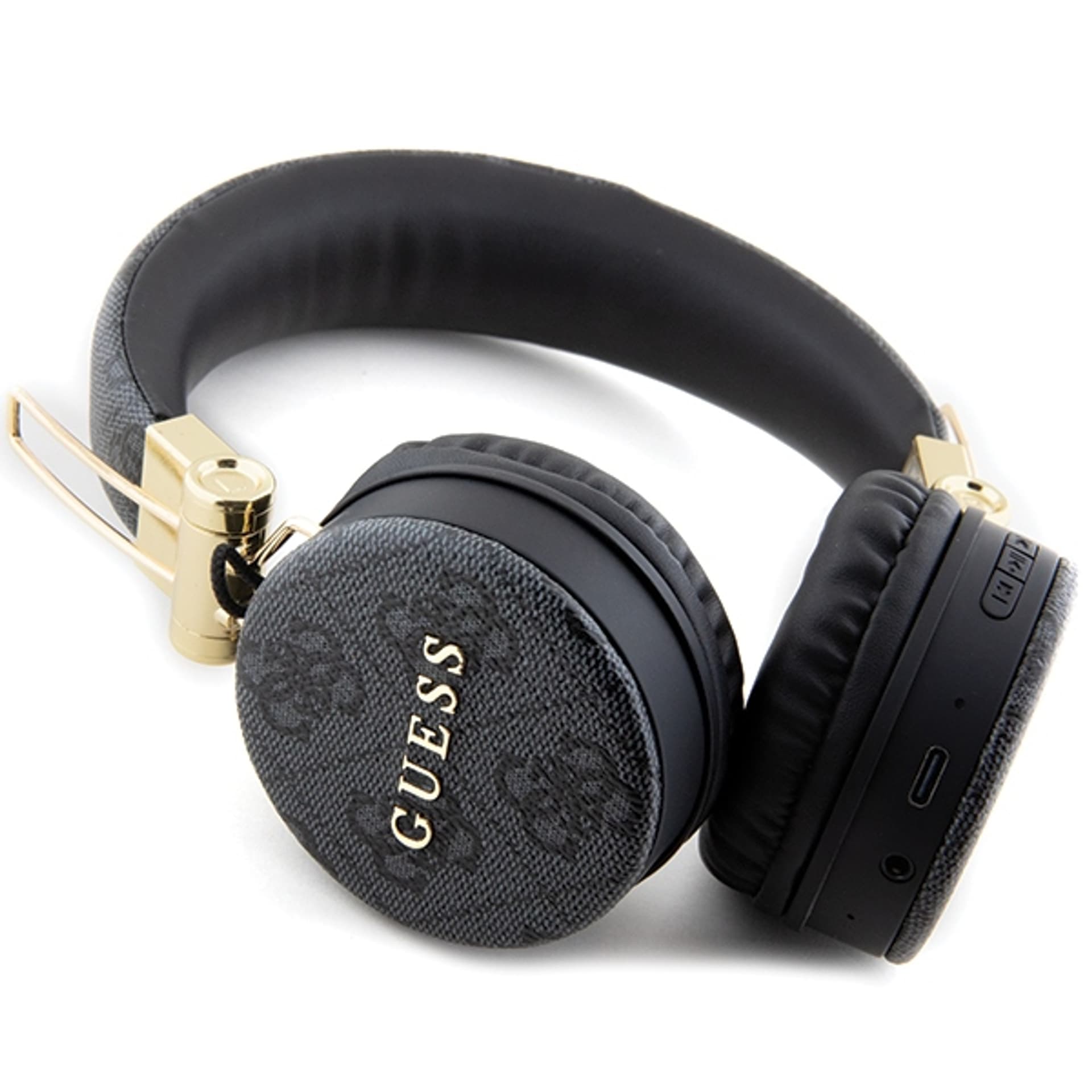 

Guess słuchawki nauszne Bluetooth GUBH704GEMK czarny/black 4G Metal Logo
