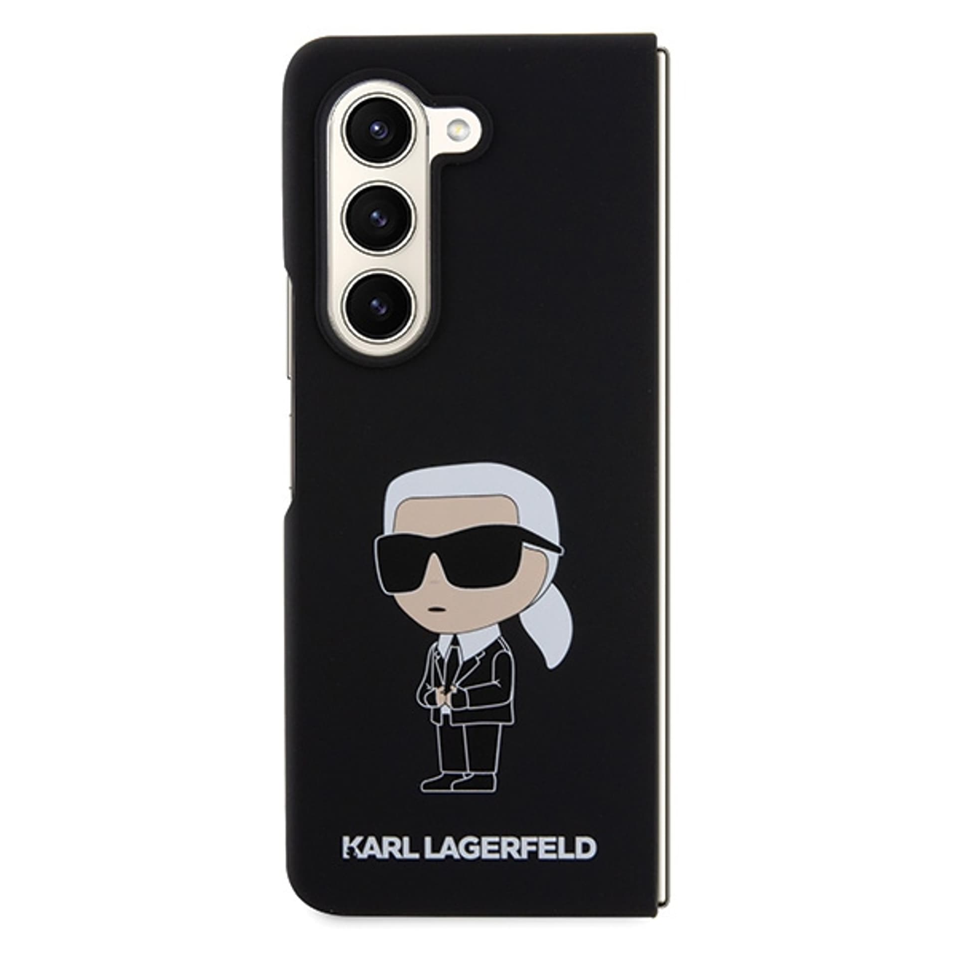 

Karl Lagerfeld KLHCZFD5SNIKBCK Z Fold5 hardcase czarny/black Silicone Ikonik