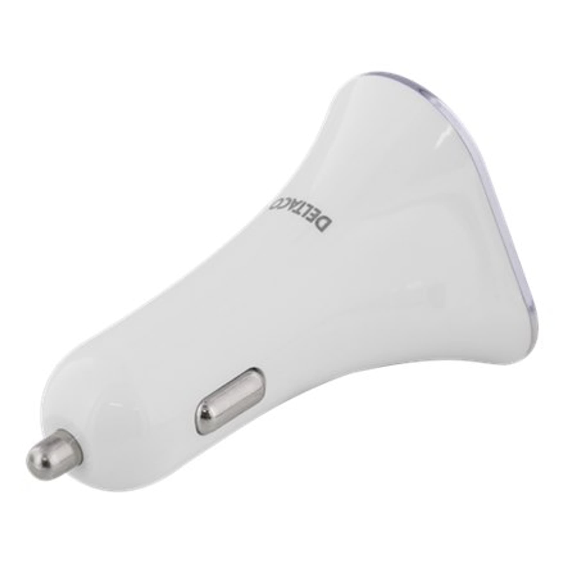 

Ładowarka samochodowa DELTACO 3xUSB 5.2A, biała, 26 W