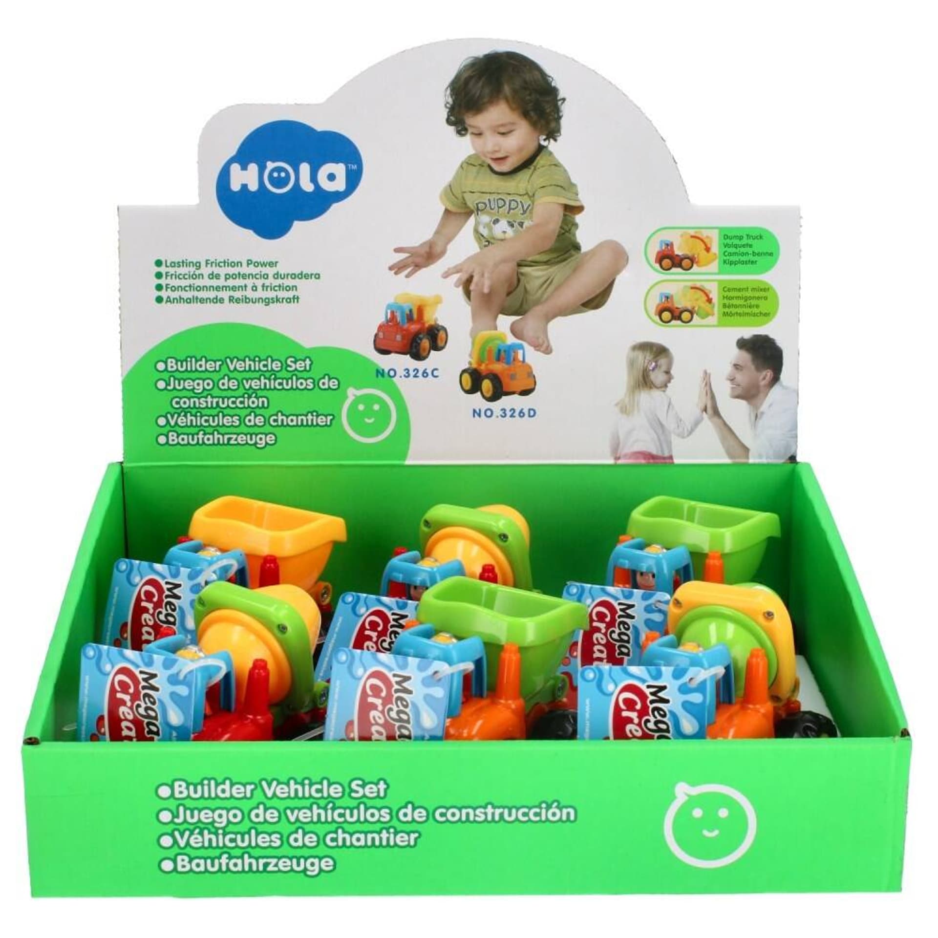 

Auto ciężarowe 9cm MEGA CREATIVE 285208