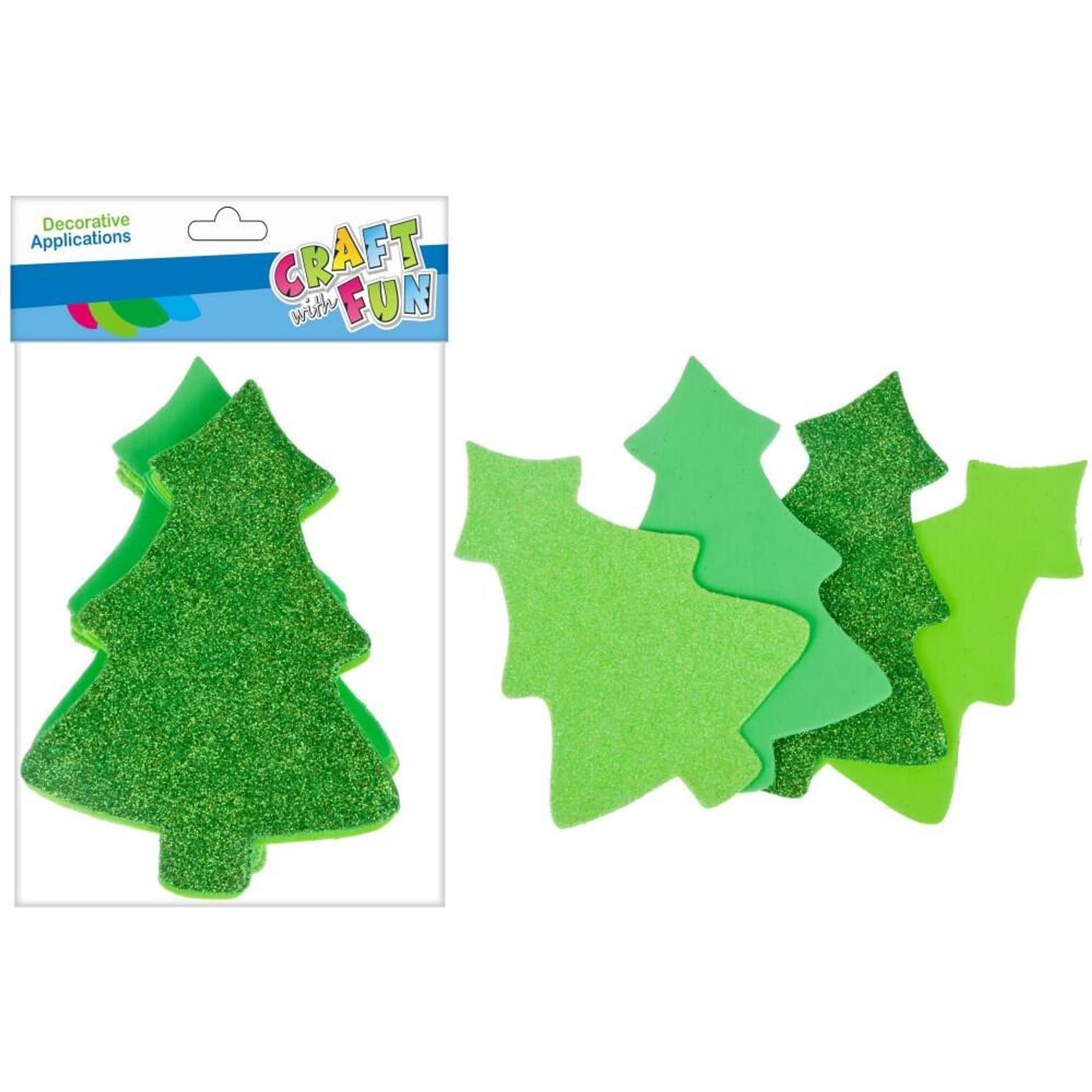 

Ozdoba dekoracyjna samoprzylepna EVA Choinka CRAFT WITH FUN 463724