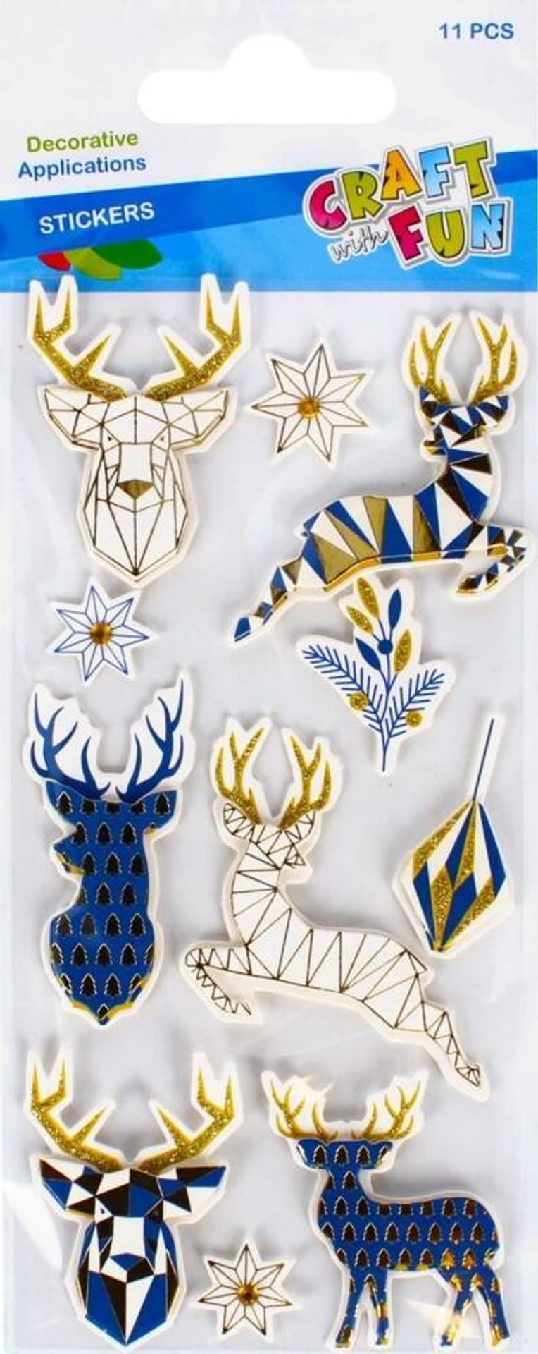 

Naklejki Boże Narodzenie mix CRAFT WITH FUN 481033
