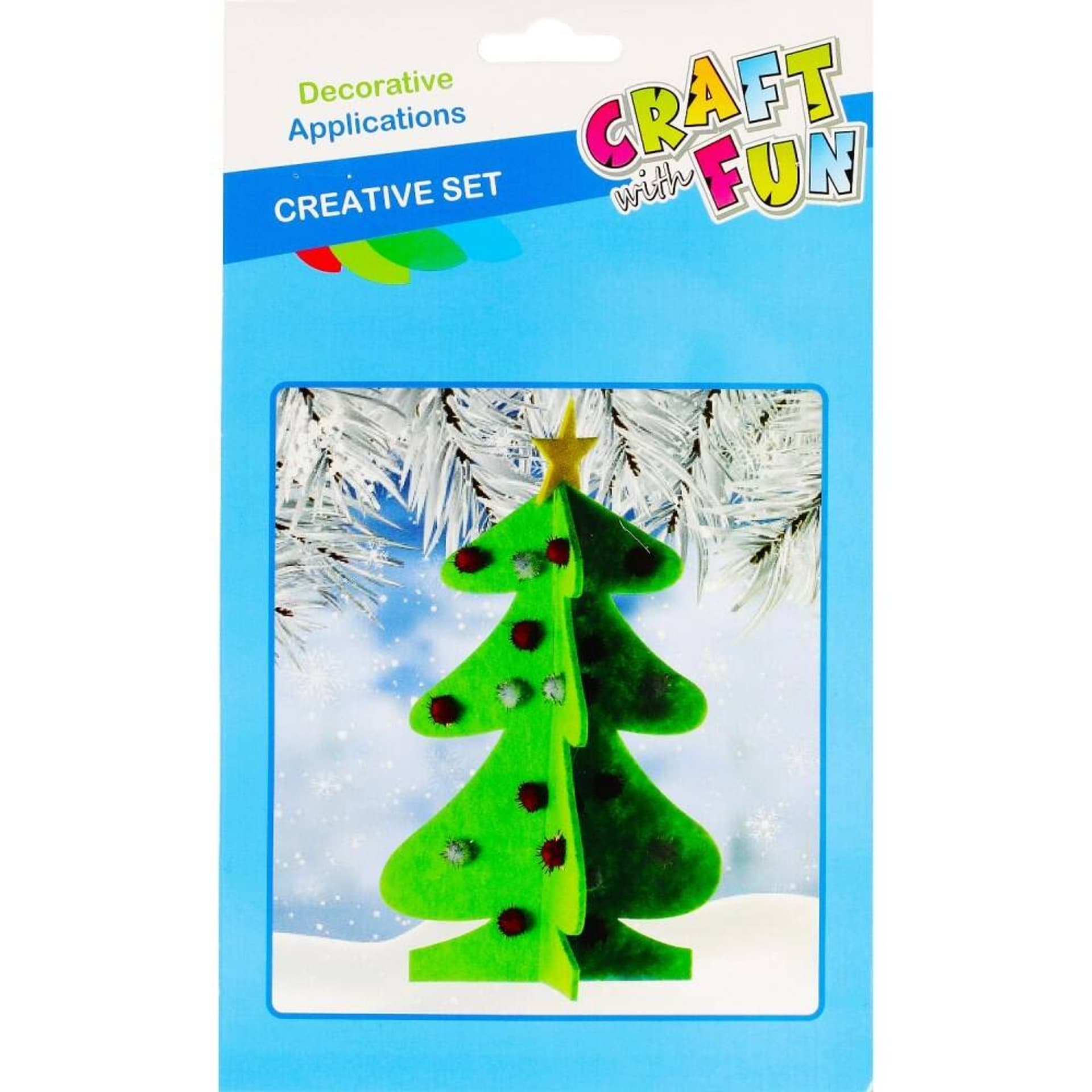 

Zestaw kreatywny Choinka CRAFT WITH FUN 480010