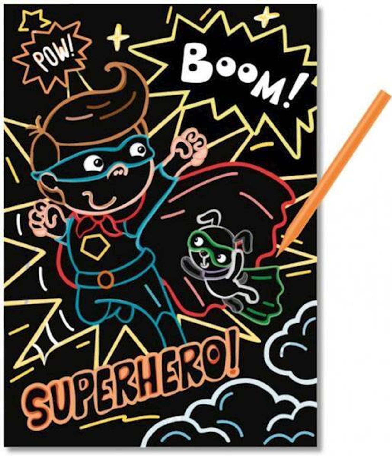 

Zdrapka artystyczna \"Superbohaterowie\" 300194