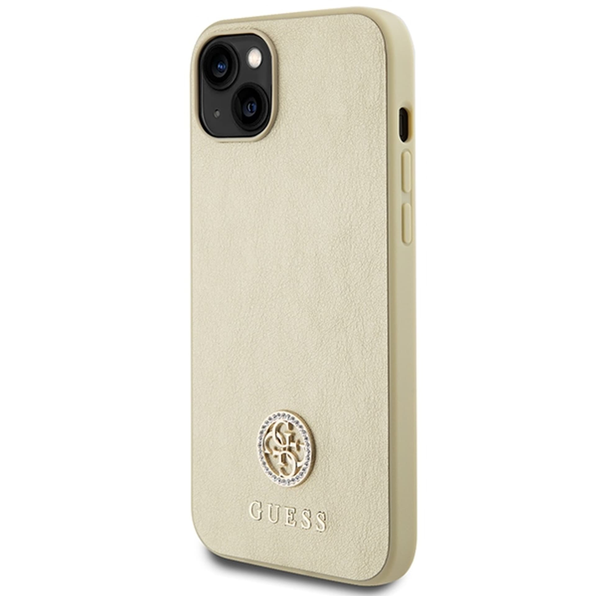 

Guess GUHCP15MPS4DGPD iPhone 15 Plus 6.7" złoty/gold hardcase Strass Metal Logo