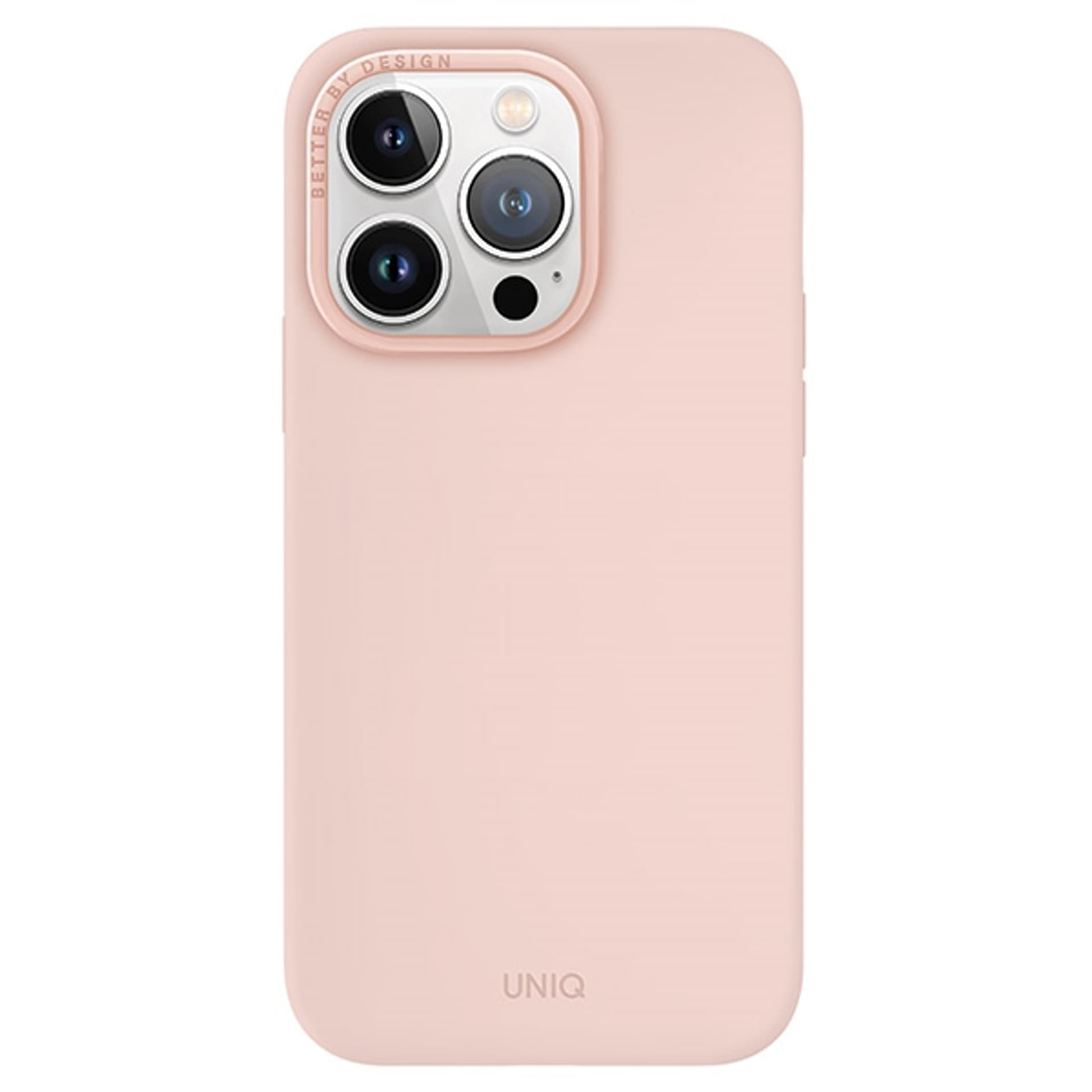 

UNIQ etui Lino Hue iPhone 15 Pro 6.1" Magclick Charging różowy/blush pink