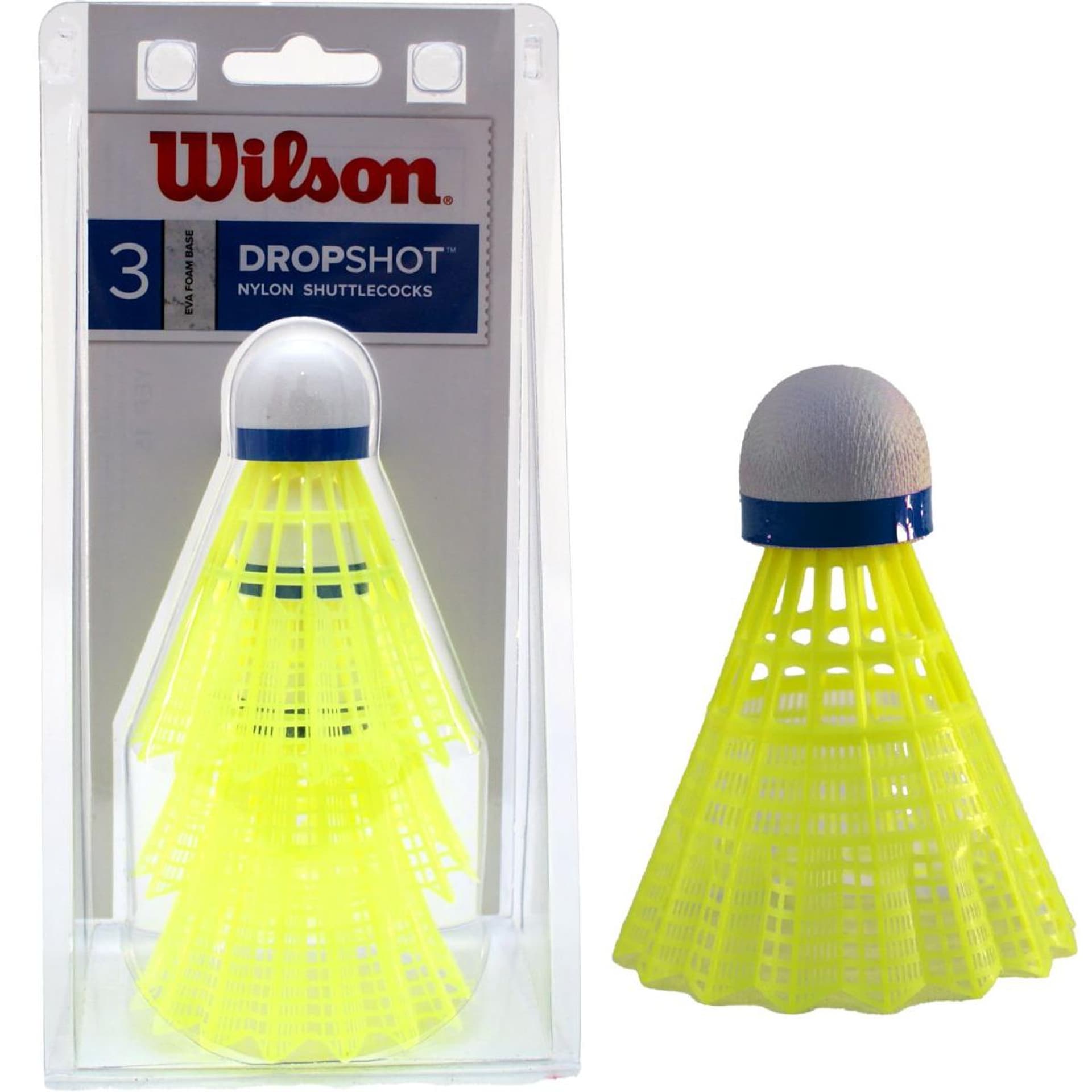 

LOTKA BADMINTON NYLON 3SZT WILSON DROPSHOT NEONOWA