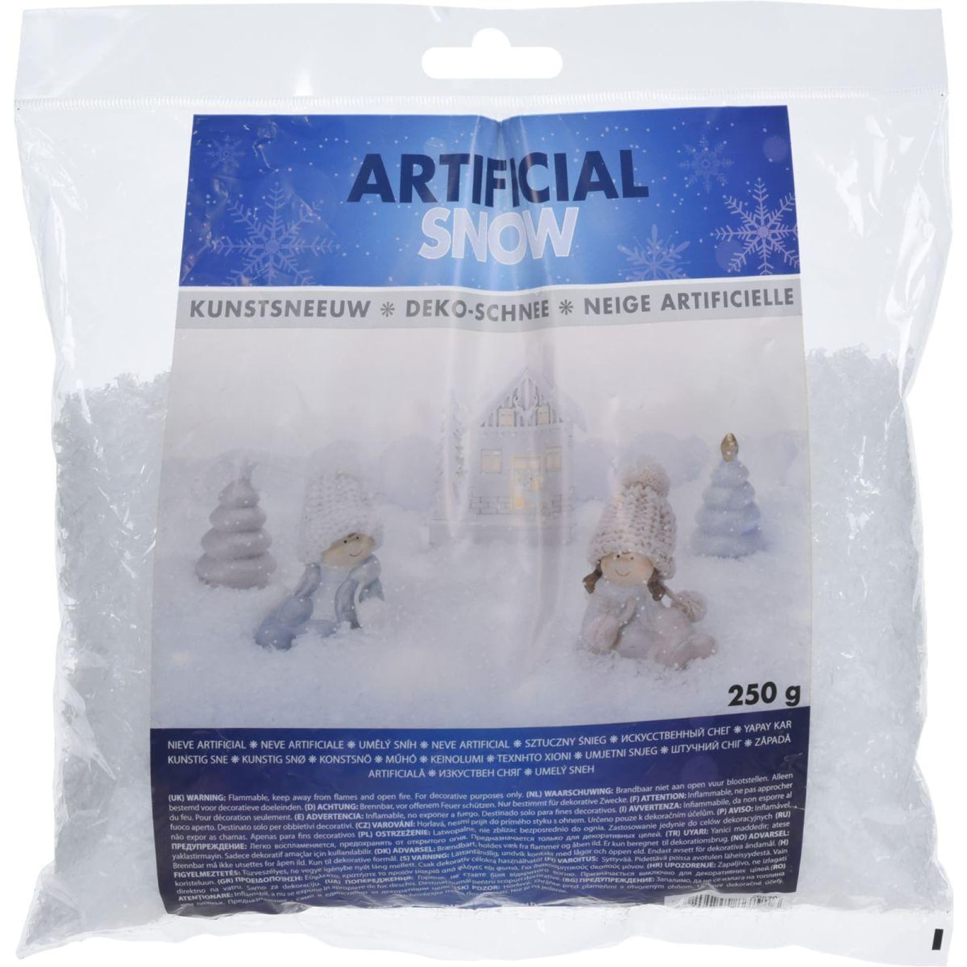 

SZTUCZNY ŚNIEG DO DEKORACJI SYPKI OZDOBNY 250G