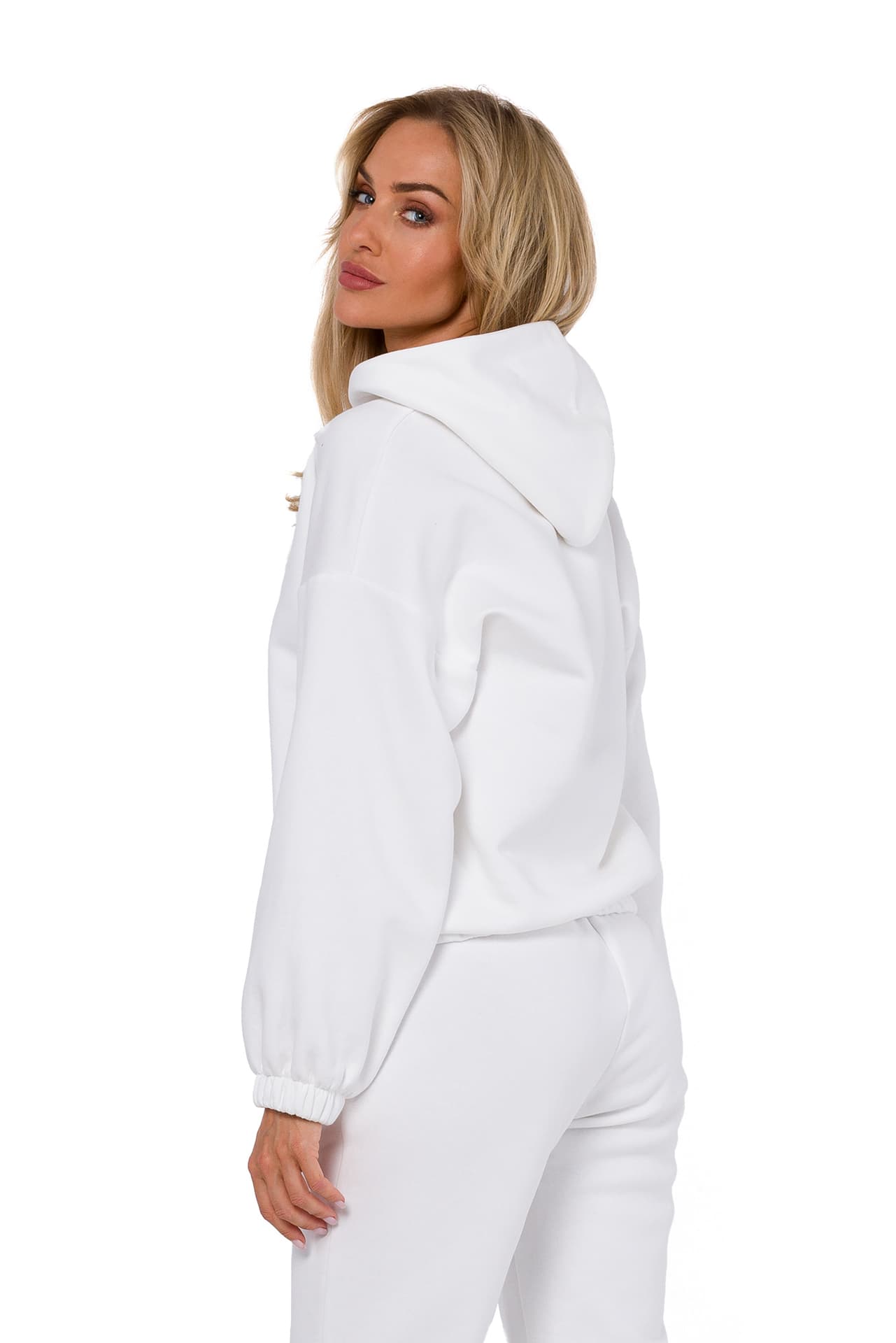 

M759 Bluza z kapturem - ecru (kolor ecru, rozmiar S/M)
