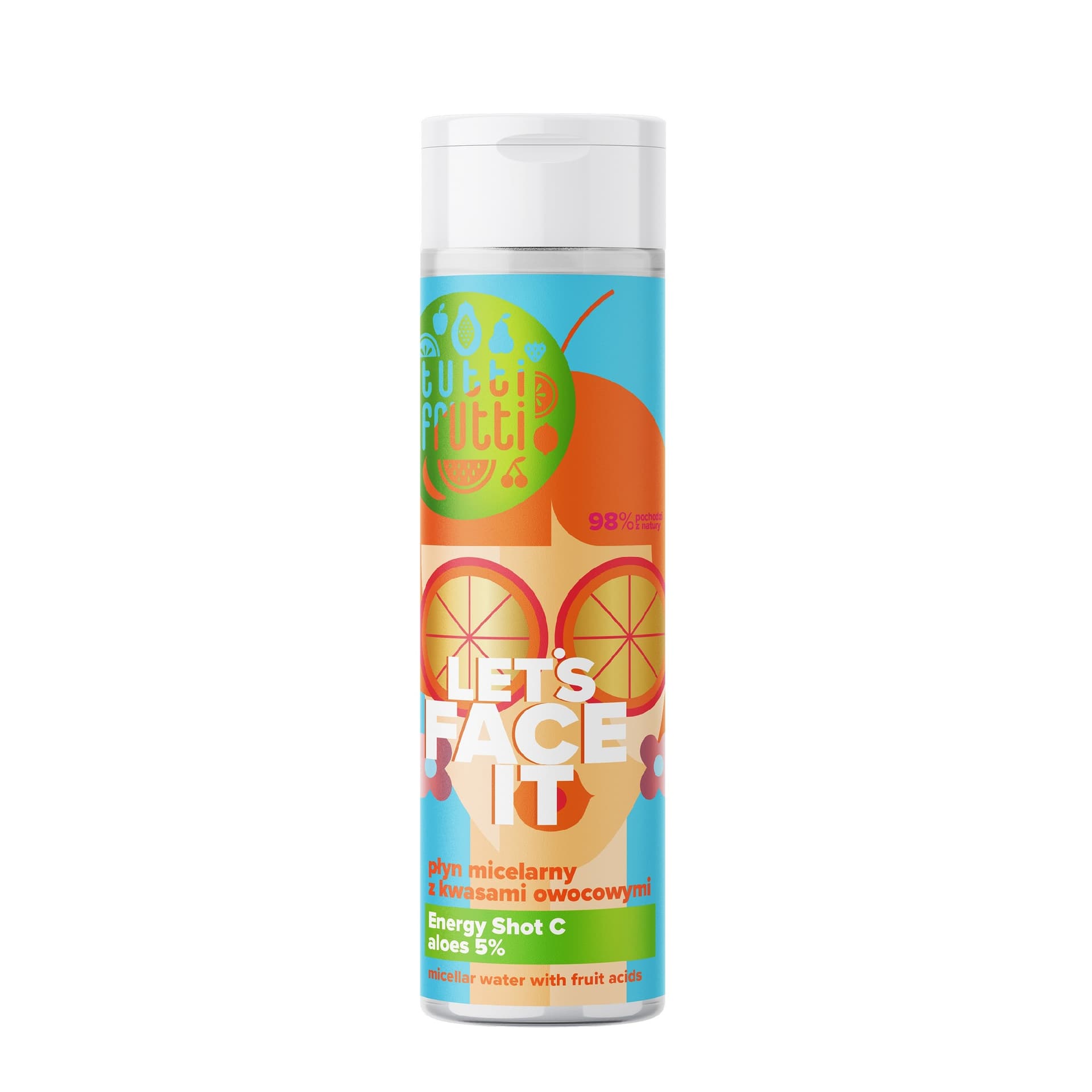 

FARMONA Tutti Frutti Let`s Face It Płyn micelarny z kwasami owocowymi 200ml