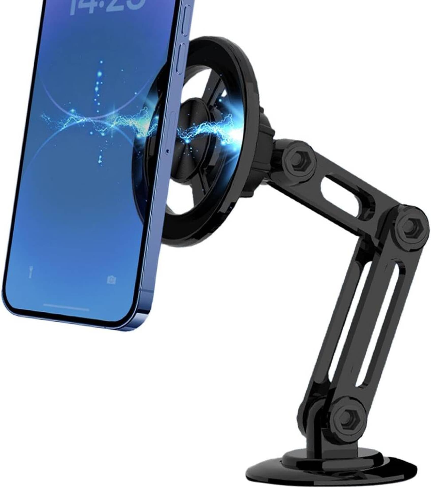 

Uchwyt Samochodowy Magnetyczny MagSafe 360° Pro Do Deski Rozdzielczej czarny