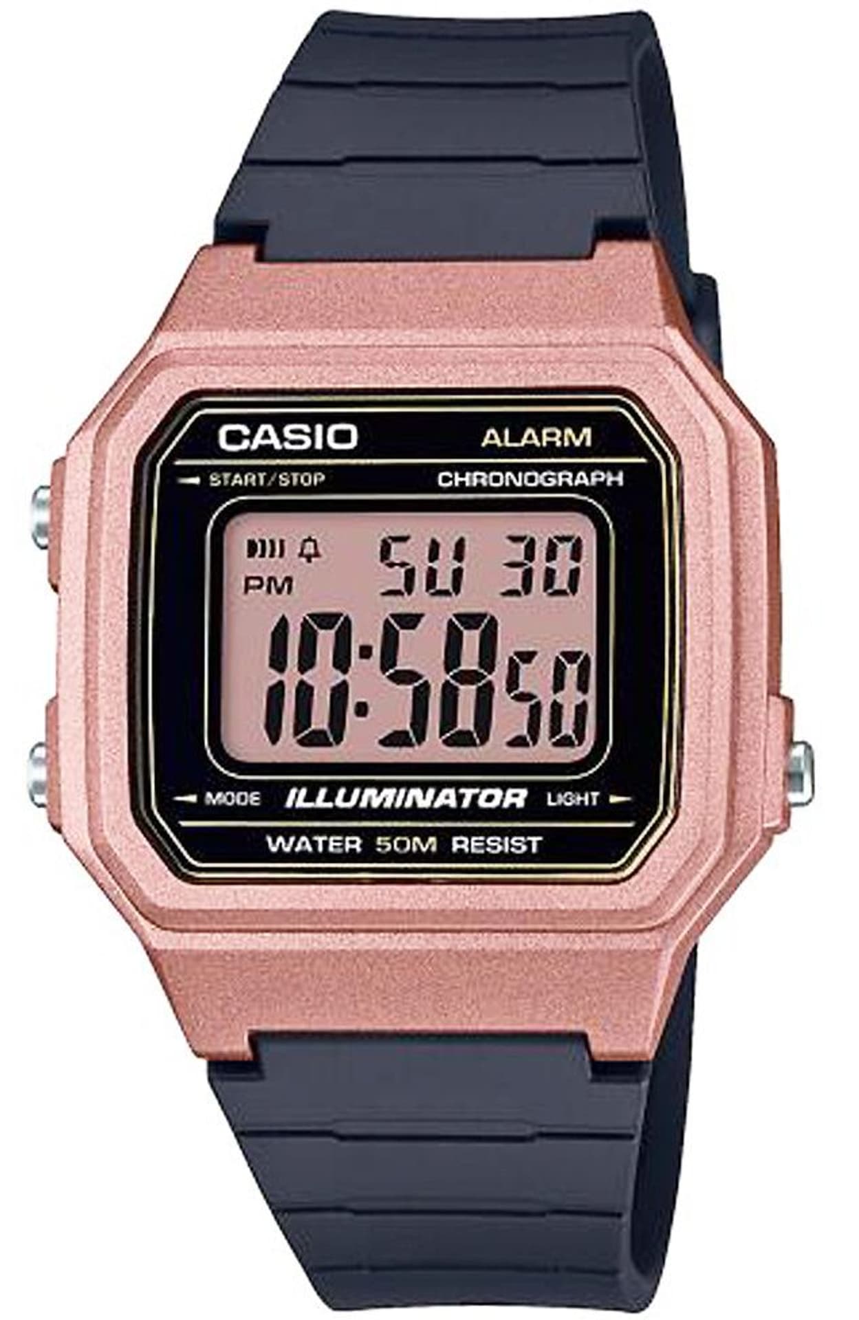 

Zegarek Damski CASIO W-217HM-5AVEF Różowe Złoto + BOX