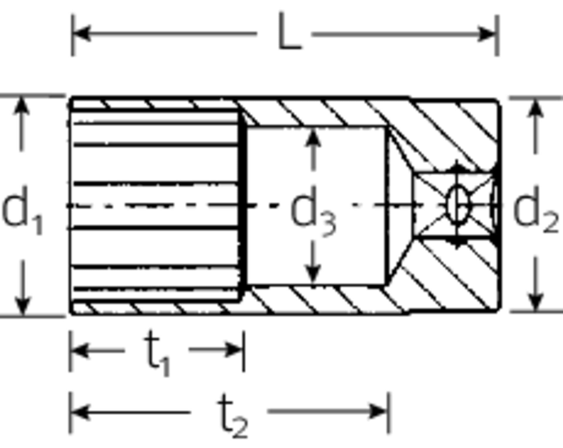 

Nasadka 3/8" 15mm, 12-kątna, długa STAHLWILLE