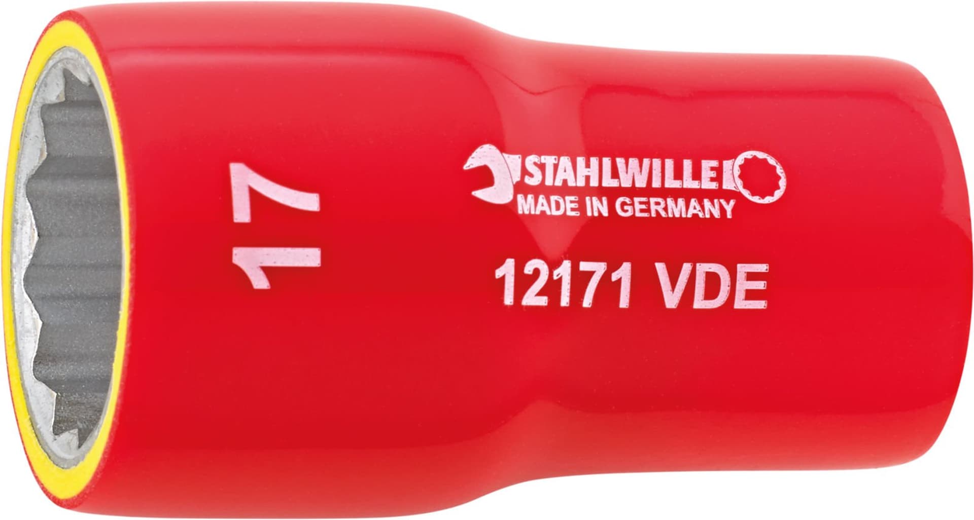 

Nasadka 3/8" 9mm, 12-kątna, krótka, izolowana 1000V VDE STAHLWILLE