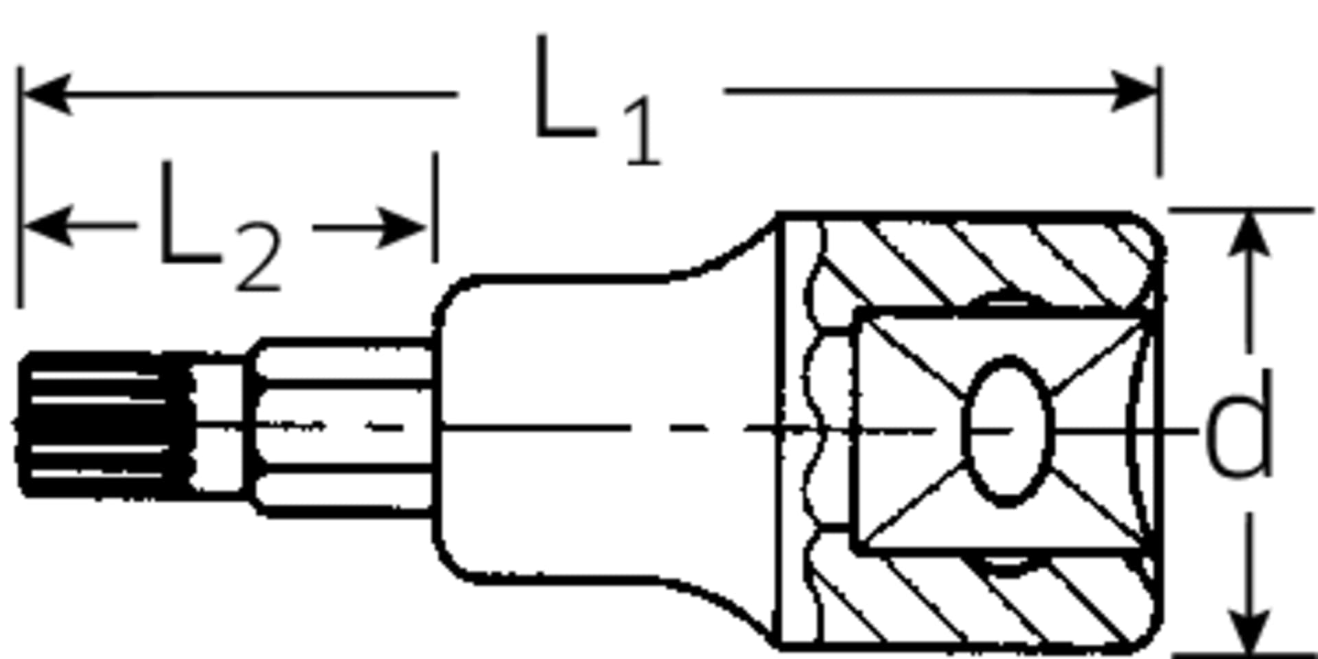 

Nasadka 1/2" XZN M6 STAHLWILLE