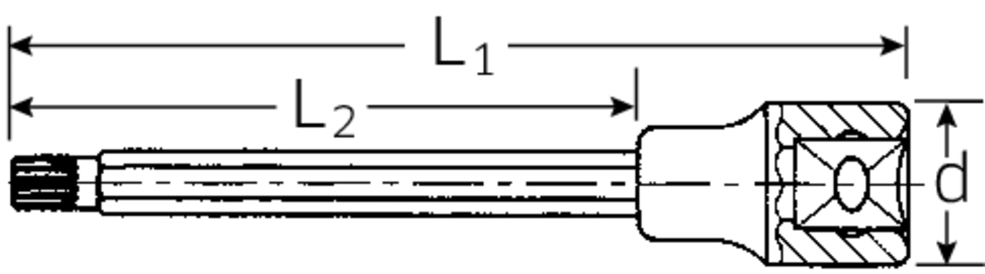 

Nasadka 1/2" XZN M10, extra długa STAHLWILLE