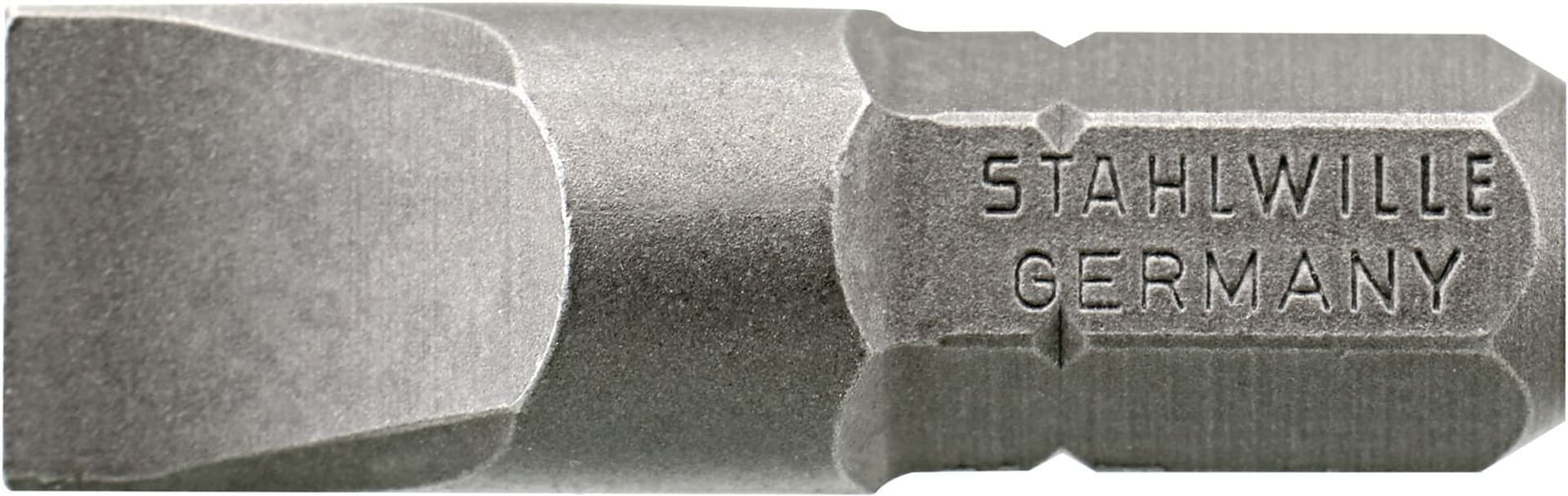 

Końcówka wkrętakowa BIT, 0,5x4,0mm płaska STAHLWILLE