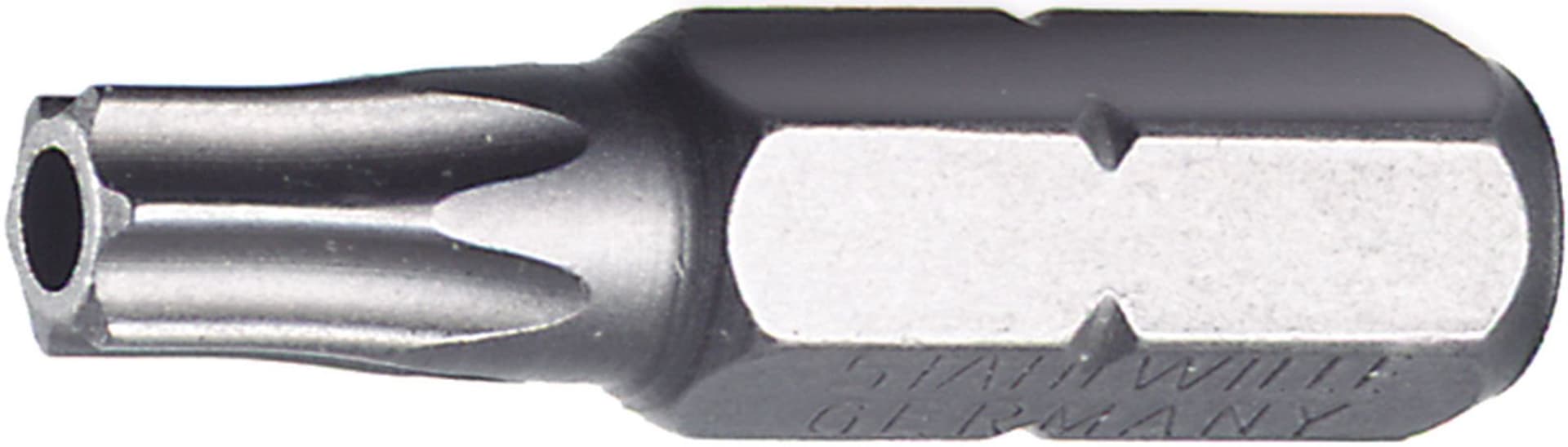 

Końcówka wkrętakowa BIT 1/4" T15 TORX z otw.prowadzącym STAHLWILLE