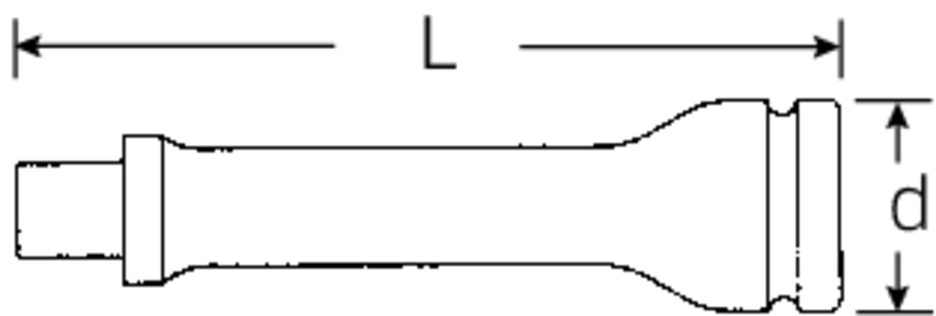 

Przedłużka 1/2" IMPACT, 255 mm STAHLWILLE