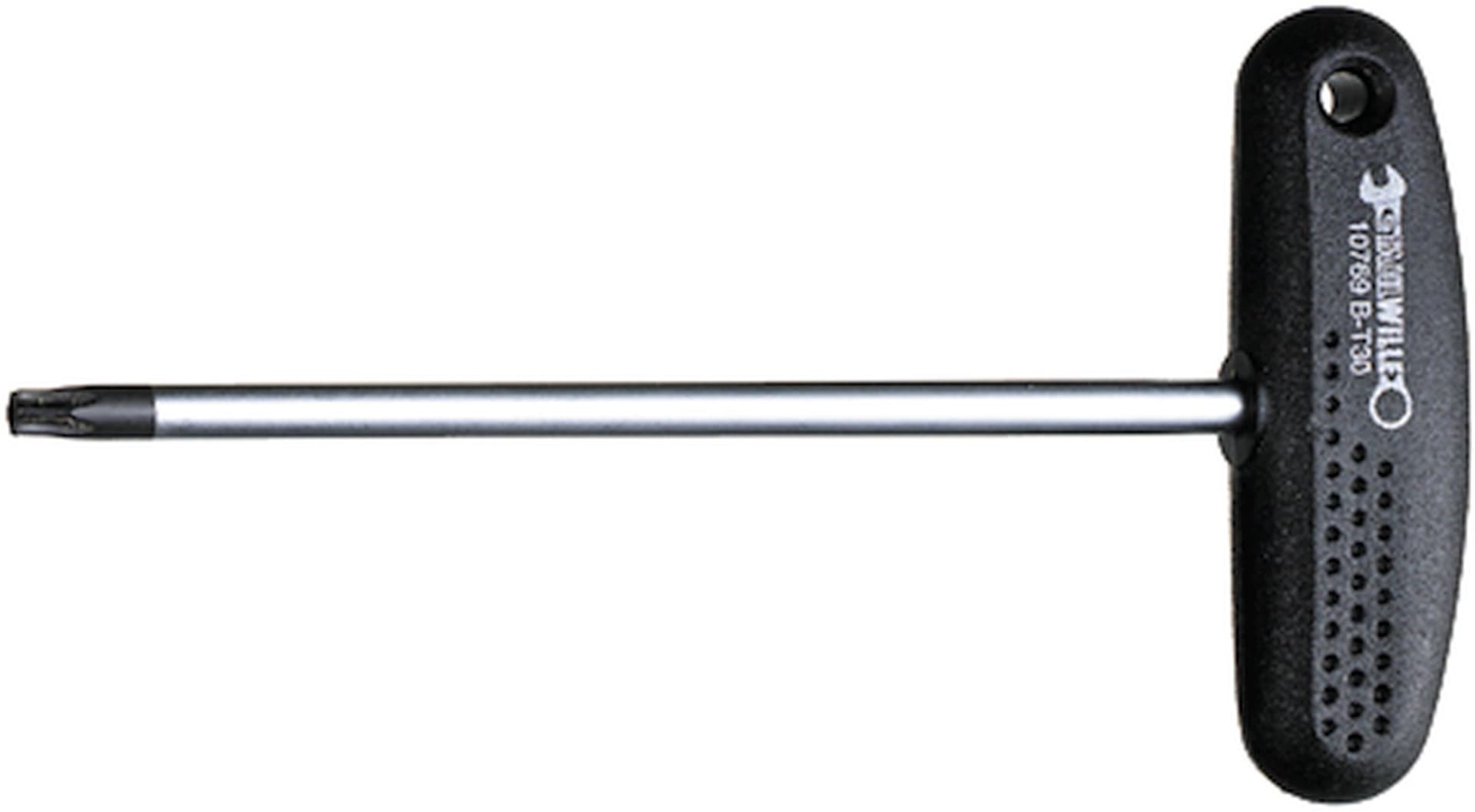 

Wkrętak T10 TORX z otw.prowadz. i uchwytem poprzecznym STAHLWILLE