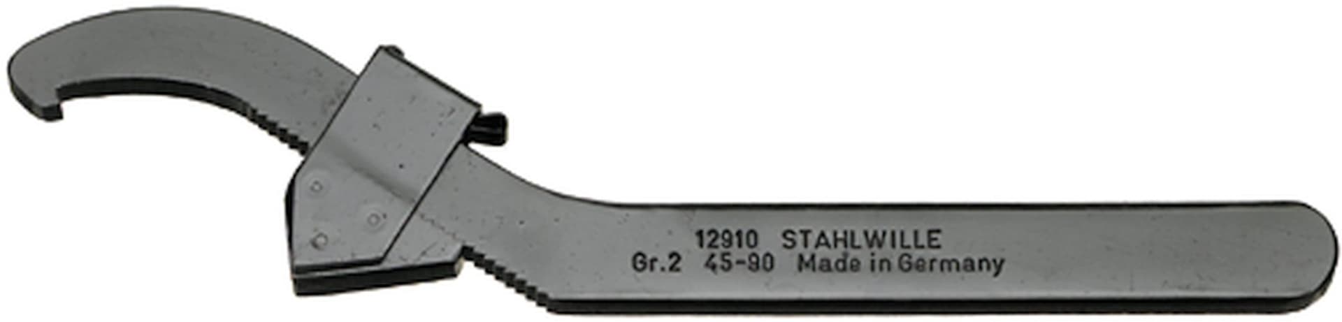 

Klucz hakowy nastawny rozmiar 3 95-165mm do nakr.z rowkiem STAHLWILLE