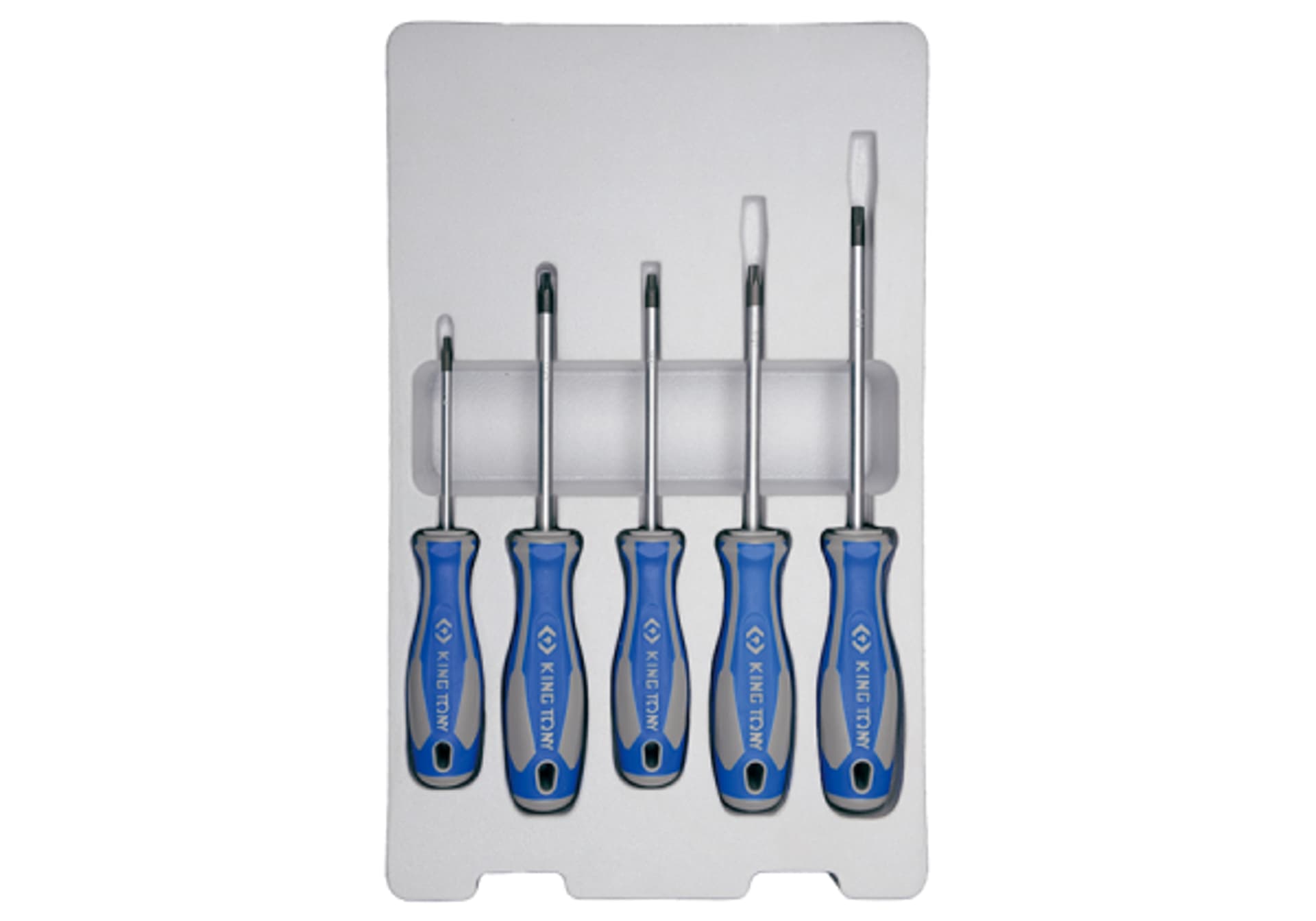 

ZESTAW WKRĘTAKÓW 5 cz. TORX T15, T20, T25, T27, T30 King Tony