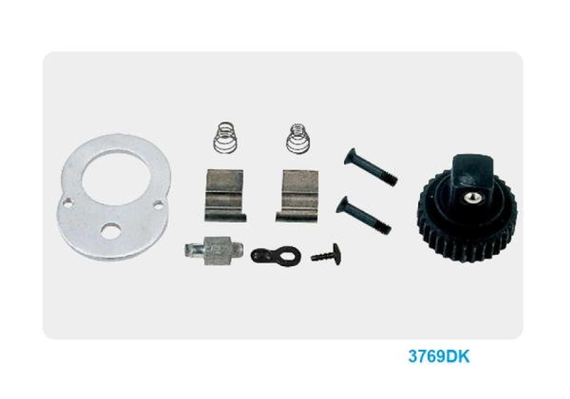 

GRZECHOTKA 3/8" 32 ZĘBY 200mm UCHWYT POLEROWANY King Tony