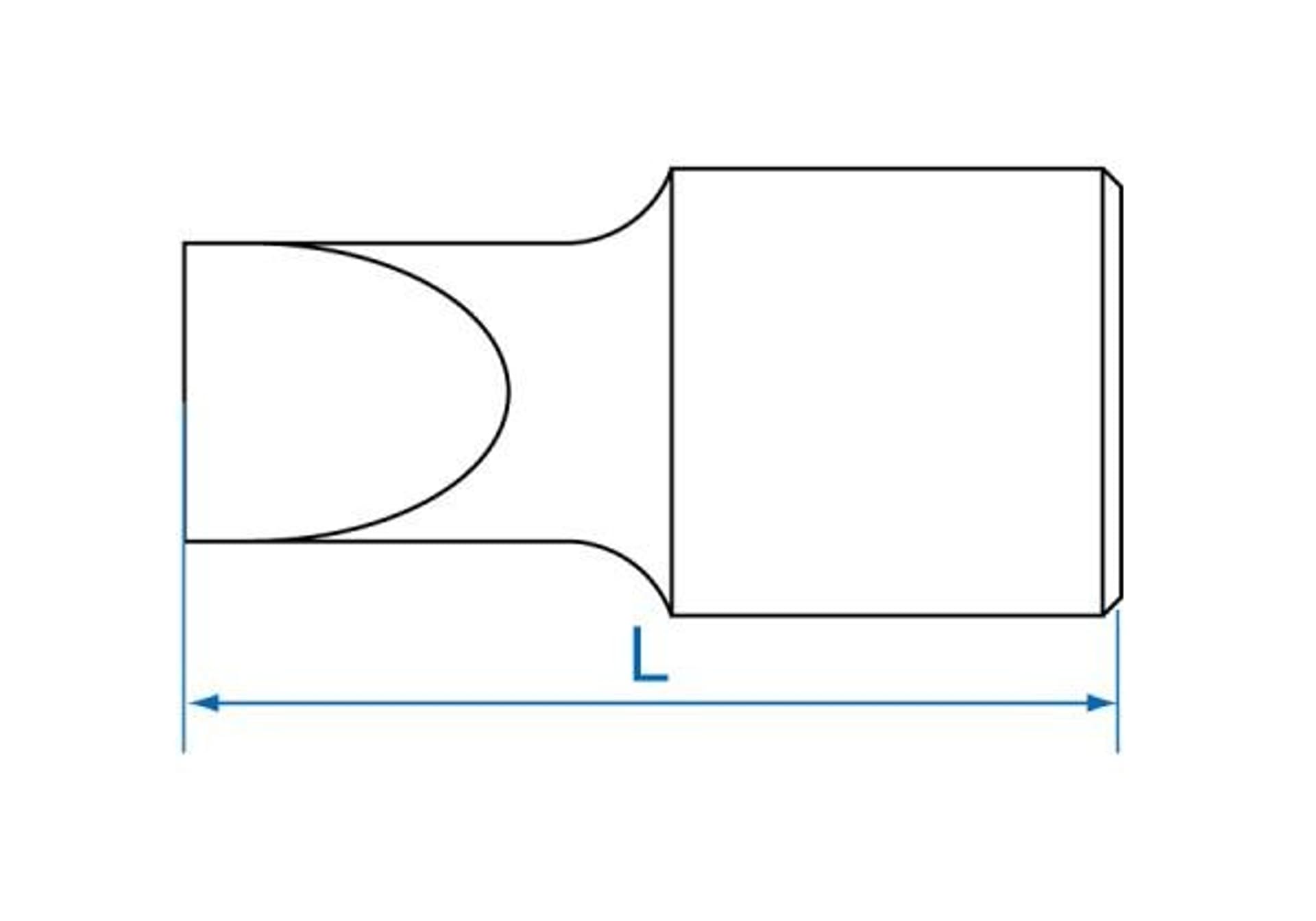 

NASADKA 1/4" Z KOŃCÓWKĄ PŁASKĄ 5,5 x 1,0 x 25mm King Tony