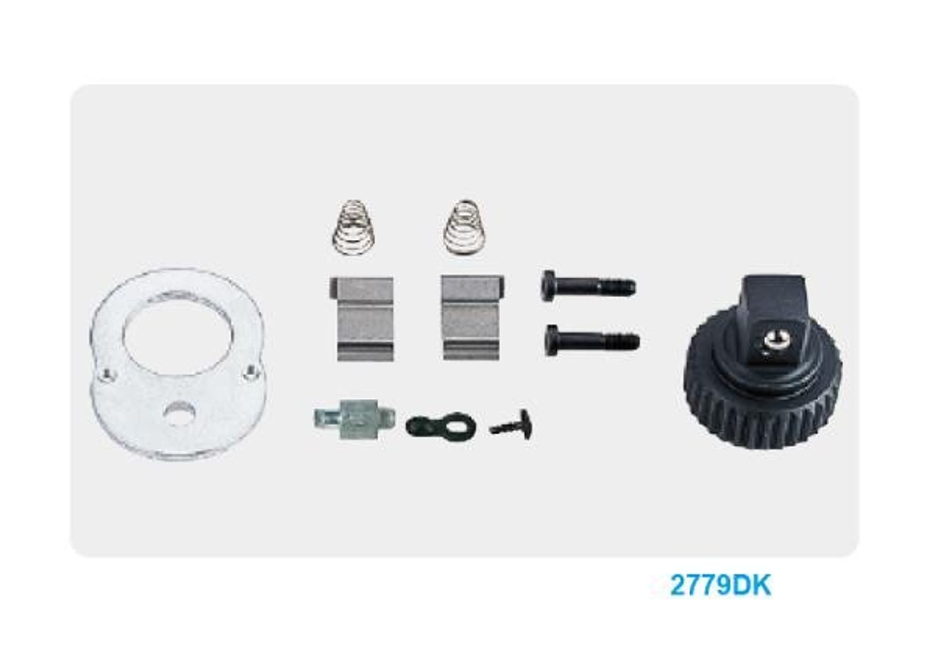 

GRZECHOTKA 1/4" 24 ZĘBY 130mm UCHWYT GUMOWY, BLOKADA King Tony
