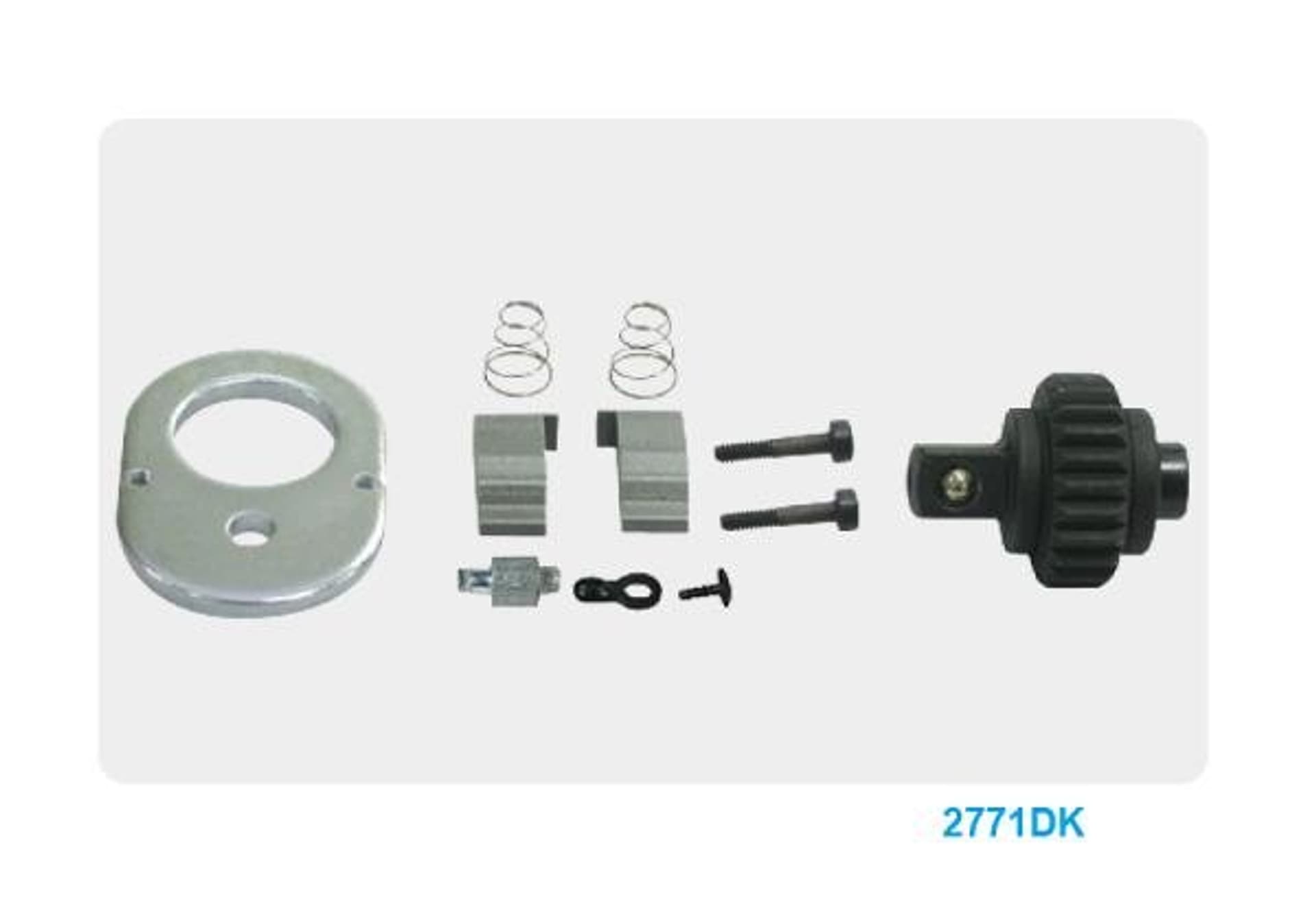 

GRZECHOTKA Z PRZYCISKIEM 1/4" 24 ZĘBY 130mm UCHWYT GUMOWY, BLOKADA King Tony