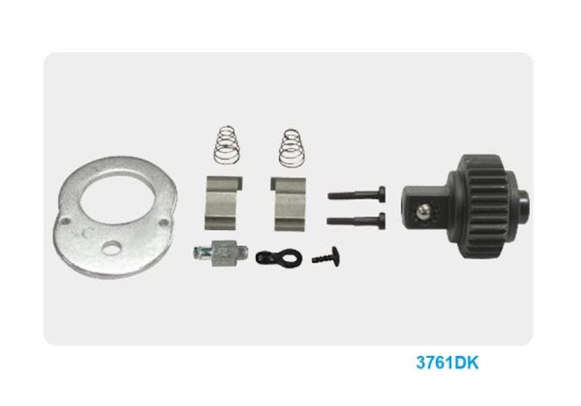 

GRZECHOTKA Z PRZYCISKIEM 3/8" 32 ZĘBY 200mm UCHWYT MOLETOWANY King Tony