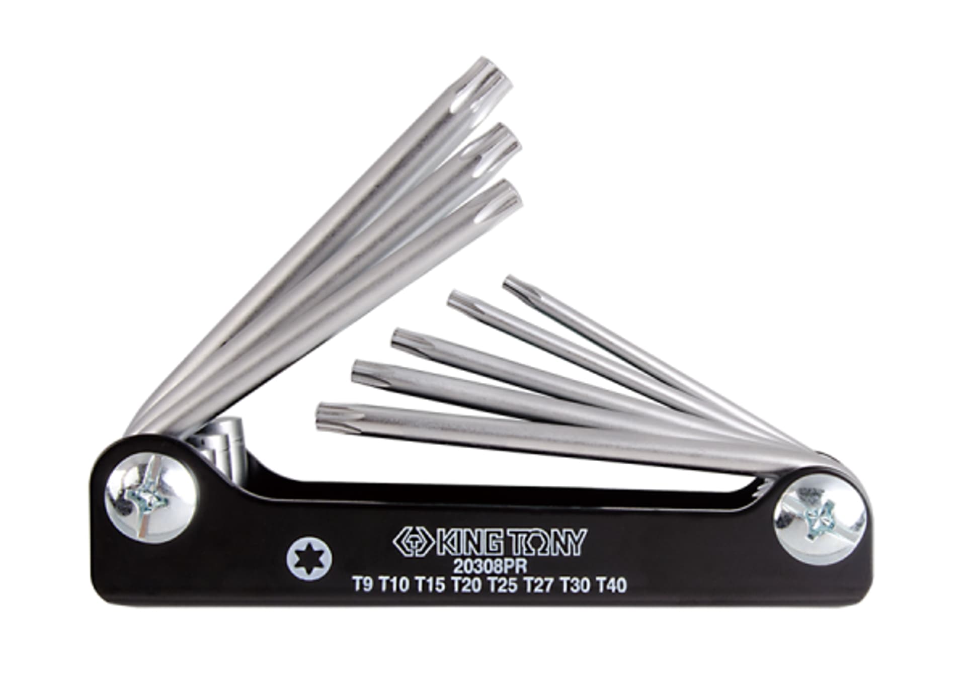 

ZESTAW IMBUSÓW 8 szt. TORX T9 - T40, SCYZORYK King Tony